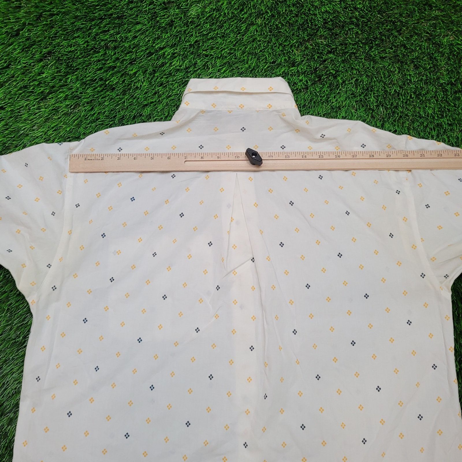 Vintage VTG 90s Venezia Geometric Print Baggy Button Shirt Womens XS Size S / US 4 / IT 40 - 11 Thumbnail
