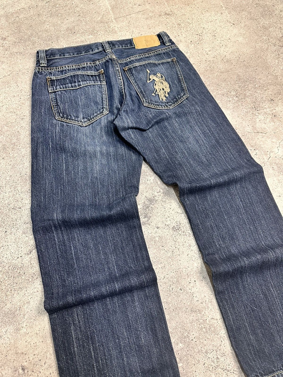 U.S. Polo Assn. Vintage Polo Ralph Lauren Cargo Pants Baggy Purple Lable Size US 32 / EU 48 - 10 Thumbnail