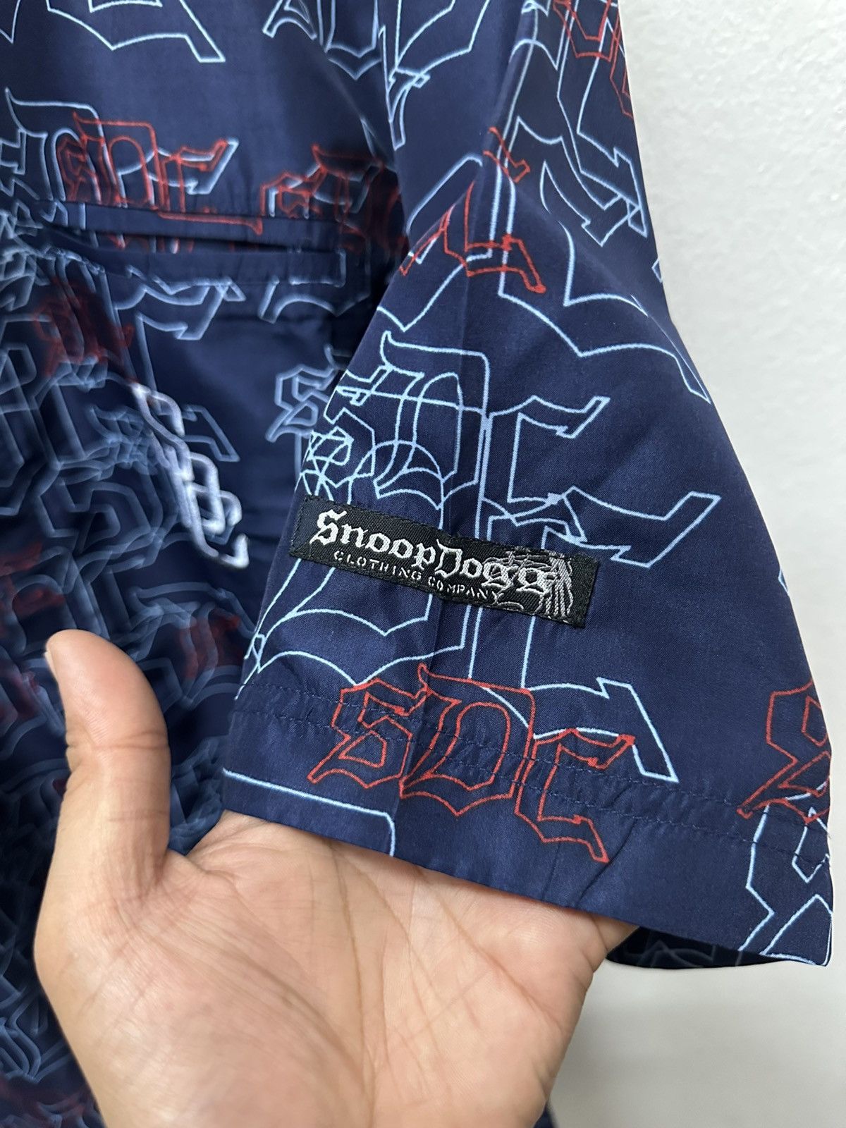 Snoop Dogg Vintage Snoop Dogg Neon OVP Button Up Size US XL / EU 56 / 4 - 5 Thumbnail