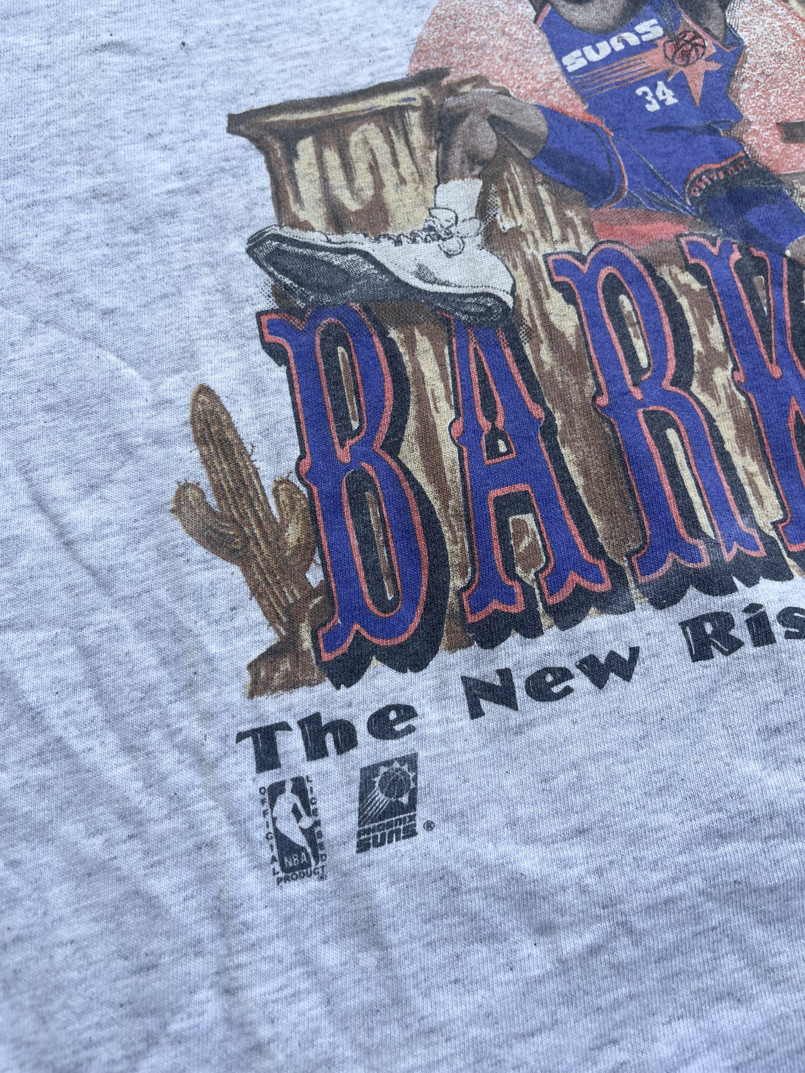 NBA × Salem Sportswear × Vintage Charles Barkley NBA 90s Vintage Salem Sportswear T-shirt Size US L / EU 52-54 / 3 - 4 Thumbnail