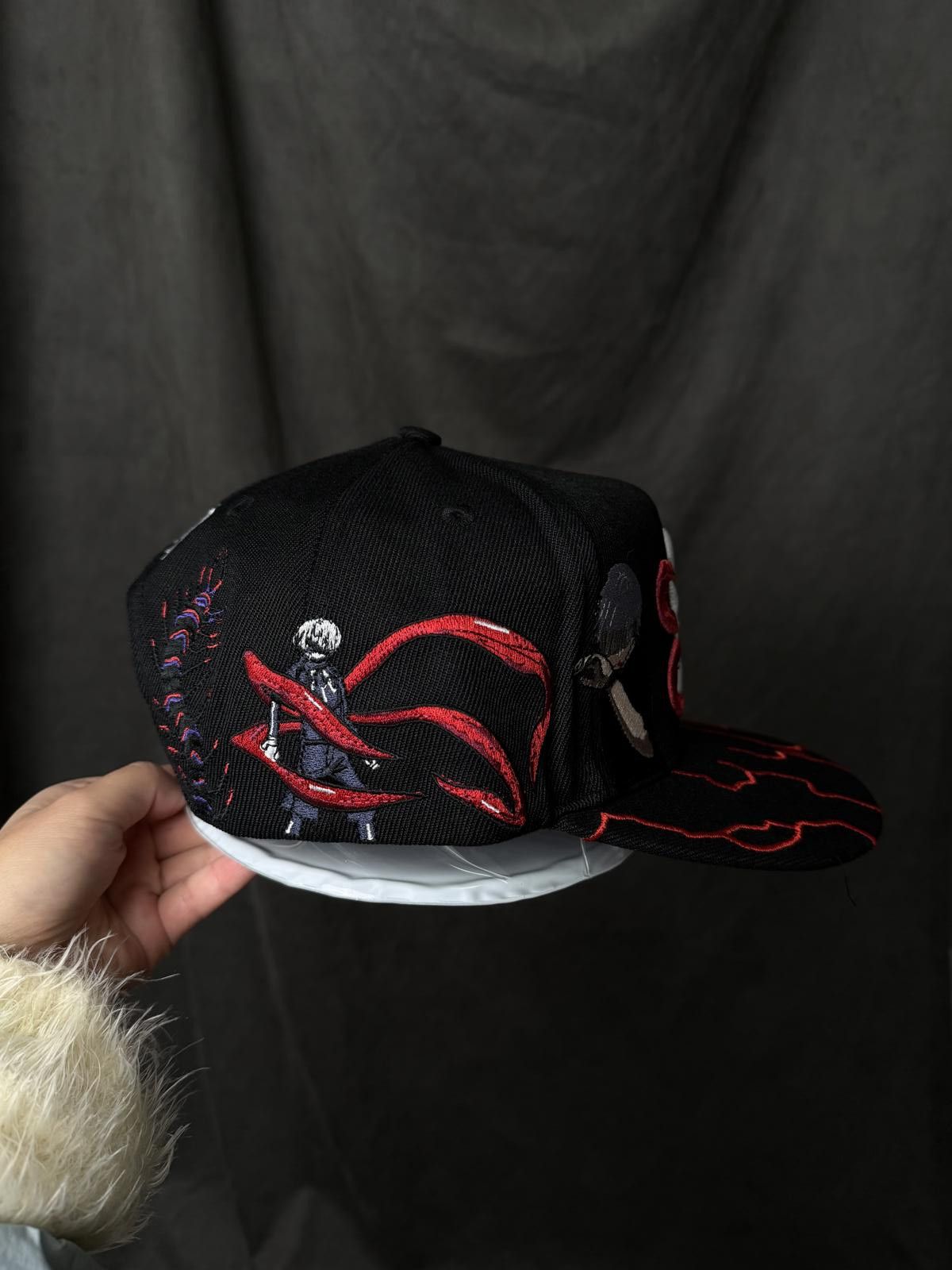 Japanese Brand VOID Tokyo Ghoul Ken Kaneki New York Yankees Hat Anime Size ONE SIZE - 6 Thumbnail