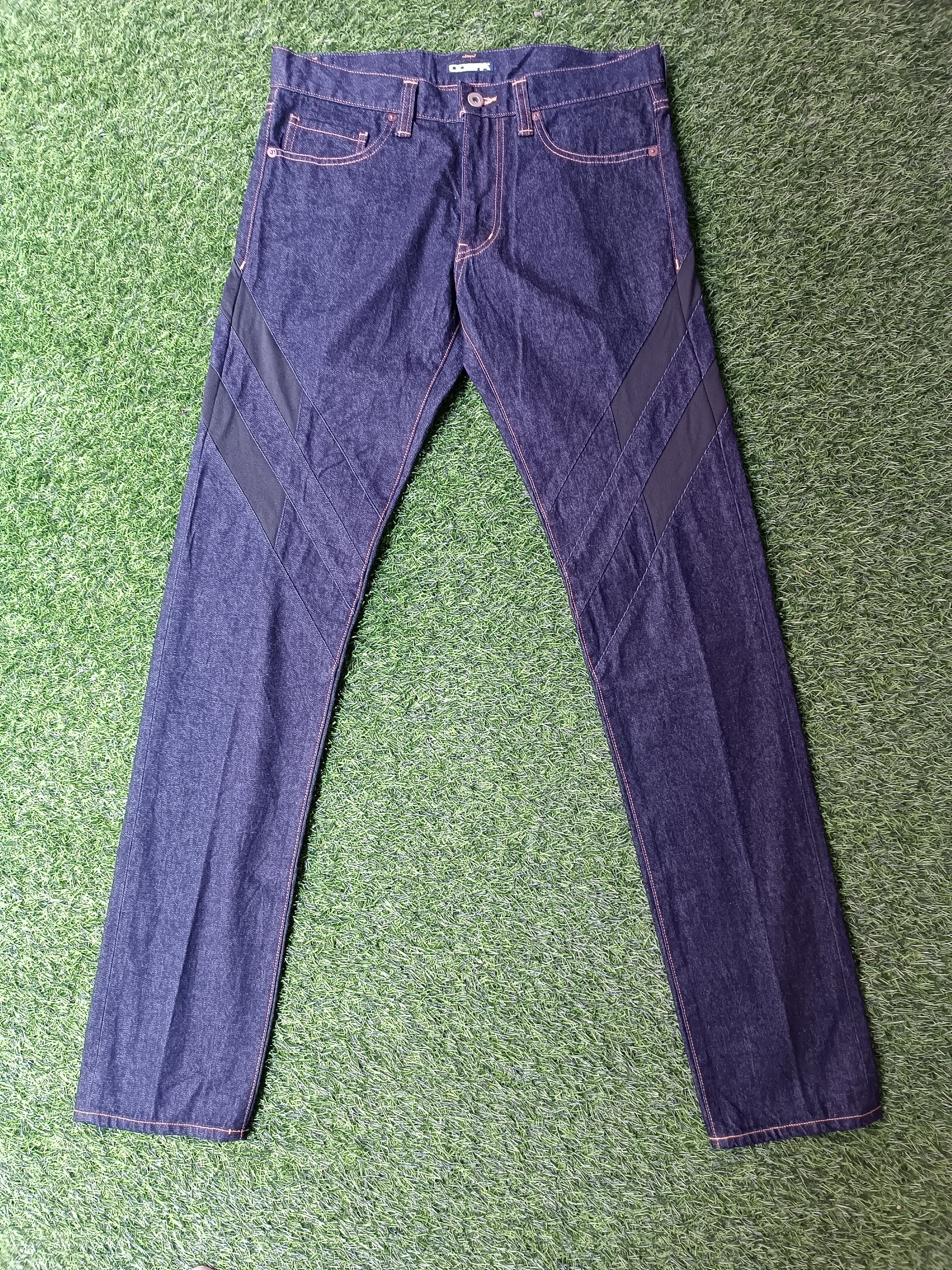 Japanese Brand 🇯🇵Extremely Rare Anime Cospa Evangelion Line Design Denim Size US 30 / EU 46 - 2 Thumbnail
