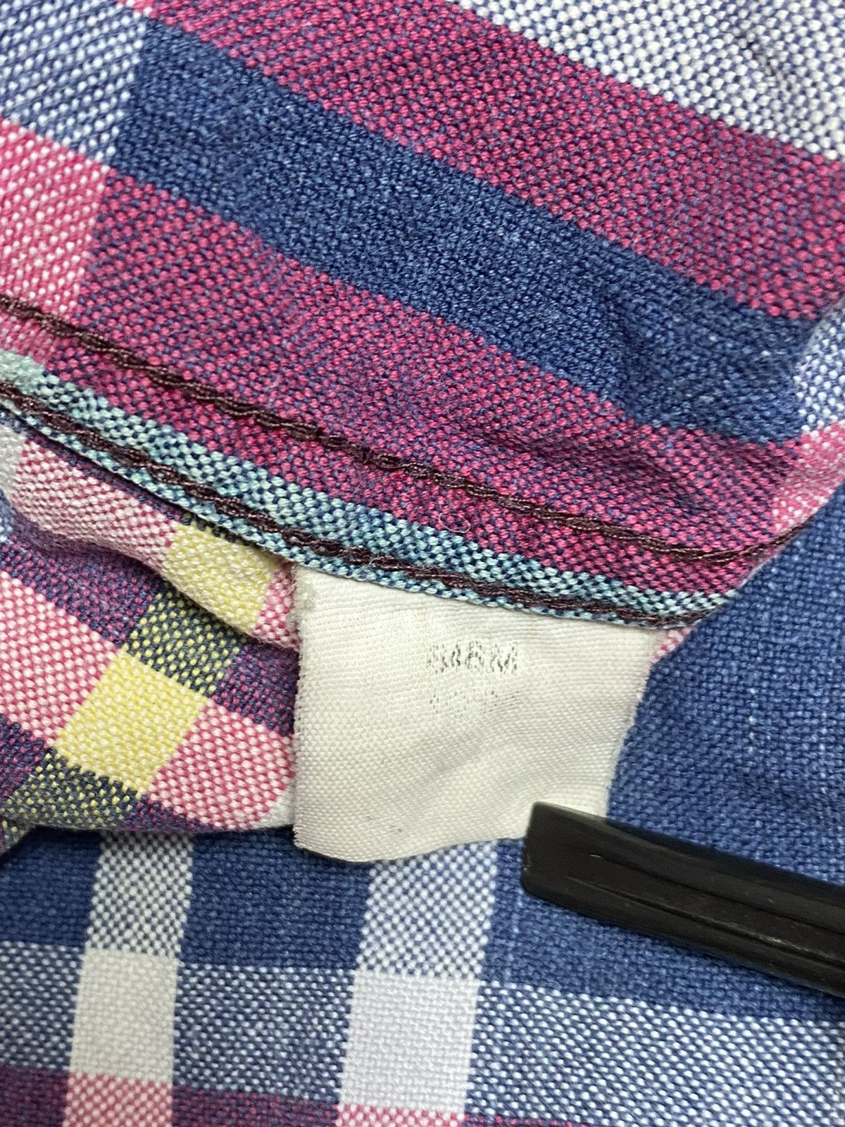Dockers Vtg 90s Dockers Levi’s Shirt M Plaid Short Sleeve Button Up Size US M / EU 48-50 / 2 - 12 Thumbnail