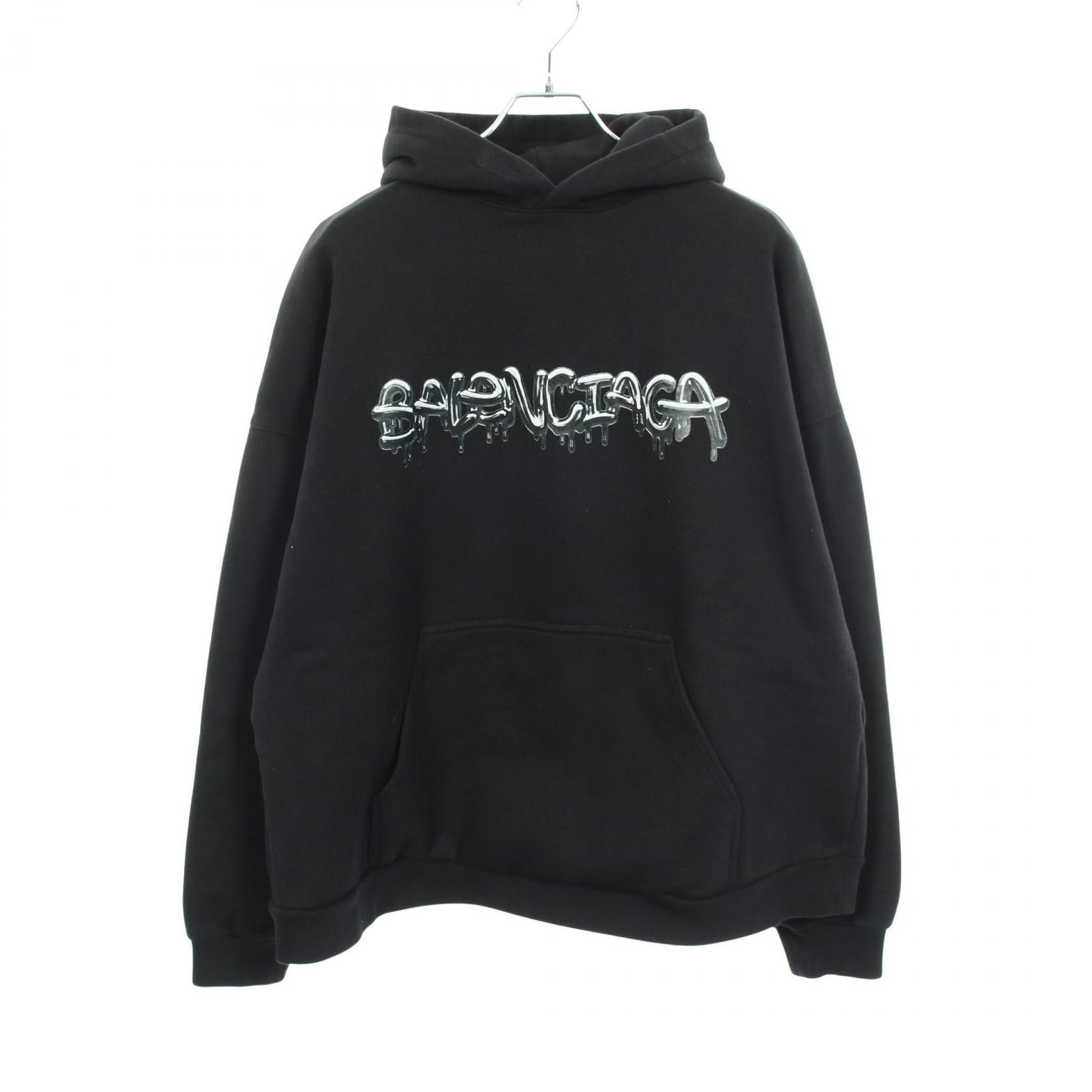 Balenciaga Balenciaga Balenciaga Cotton Hoodie Textile Sweatshirts & Hoodies 674986 DUTY FREE for USA Size ONE SIZE - 1 Thumbnail