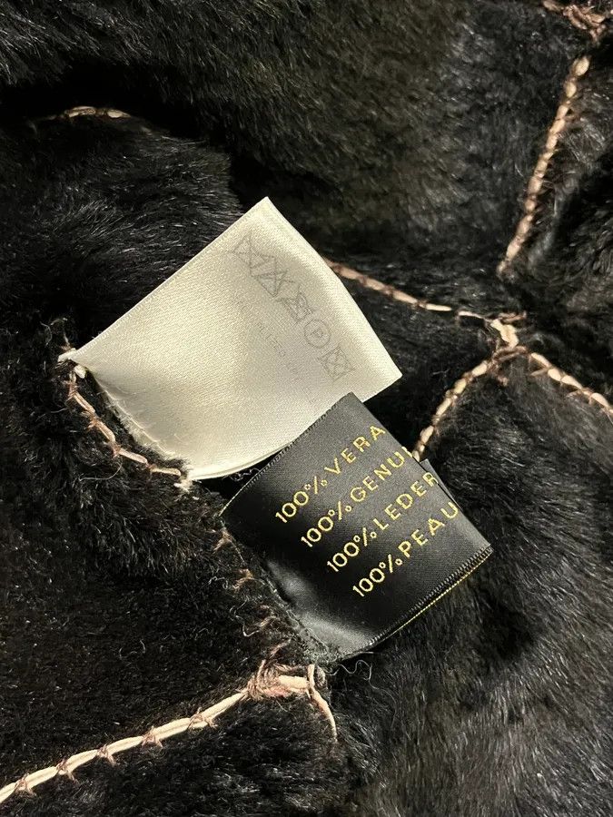Roberto Cavalli 2000s Roberto Cavalli Brown Shearling Jacket Size M / US 6-8 / IT 42-44 - 11 Thumbnail
