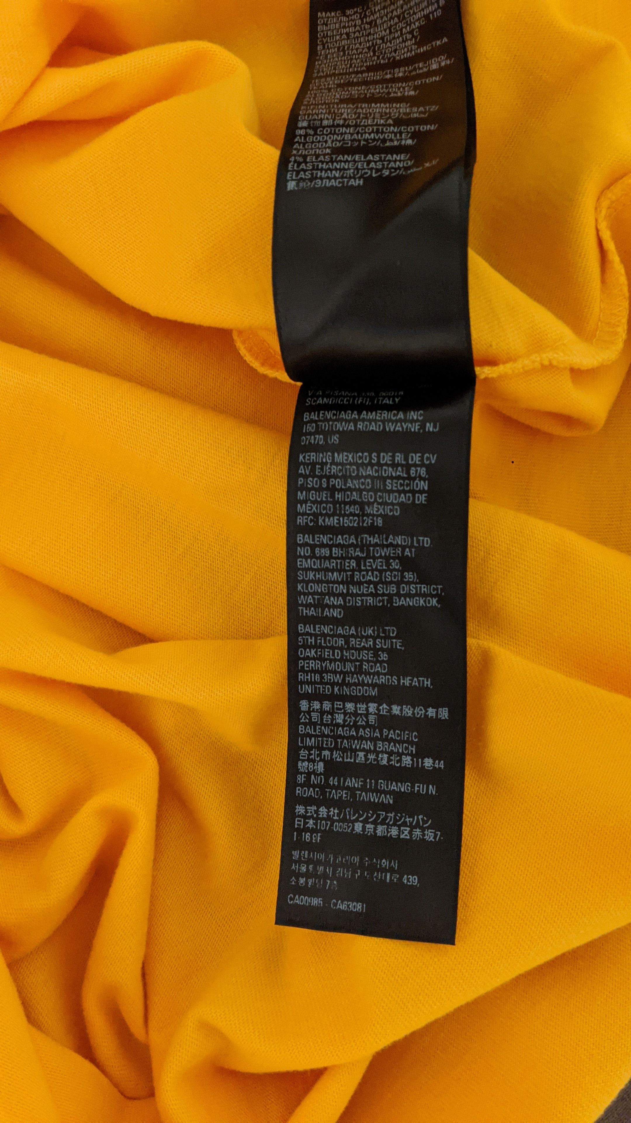 Balenciaga Balenciaga Oversized T Shirt Size Xs New With Tags Size US XS / EU 42 / 0 - 5 Thumbnail