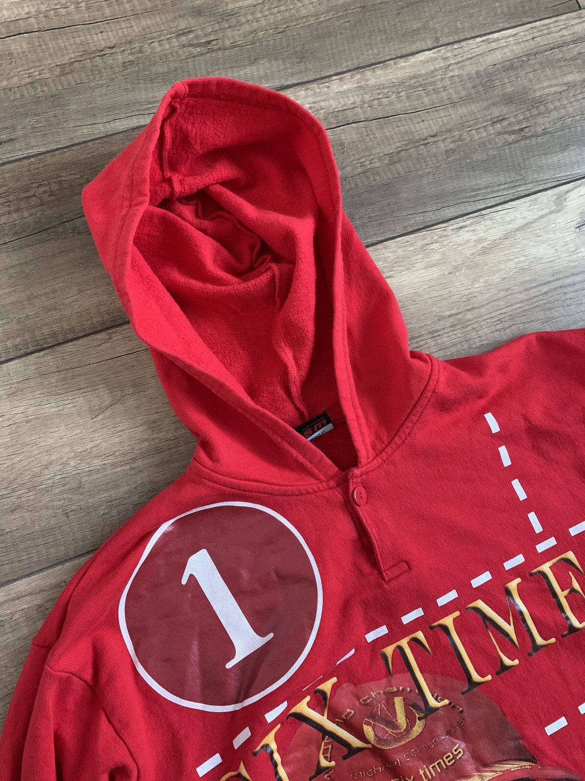 Formula 1 Vintage 2003 Michael Schumacher Formula Uno Racing Hoodie Size US M / EU 48-50 / 2 - 4 Thumbnail