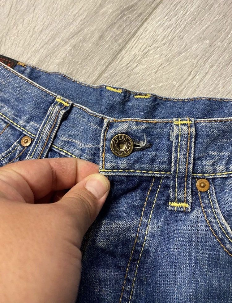 Evisu Vintage Evisu cropped jeans - shorts size 31 Y2k Size US 31 - 11 Thumbnail