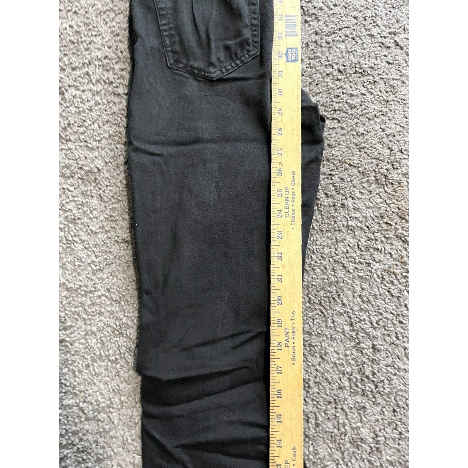 Vintage JOE'S Jeans The Charlie High Rise Skinny Ankle Jeans Women's Size 26 Black Rinse Denim Skinny Fit 5-Pocket Regular Rise WWB Ladies Size 26" / US 2 / IT 38 - 8 Thumbnail