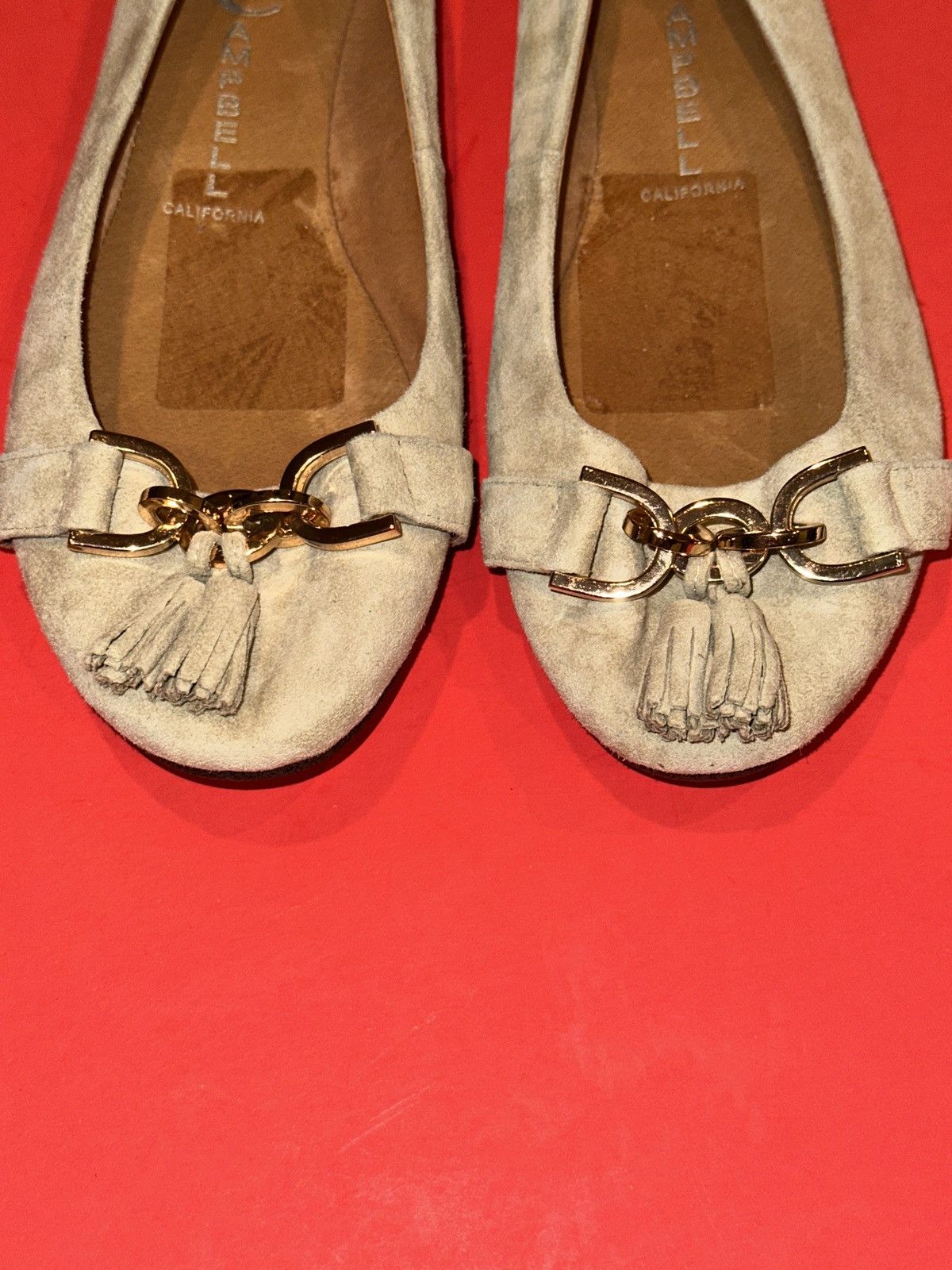 Jeffrey Campbell Jeffrey Campbell Seriously Cream Suede Ballet Flats 9 US Size US 9 / IT 39 - 2 Thumbnail