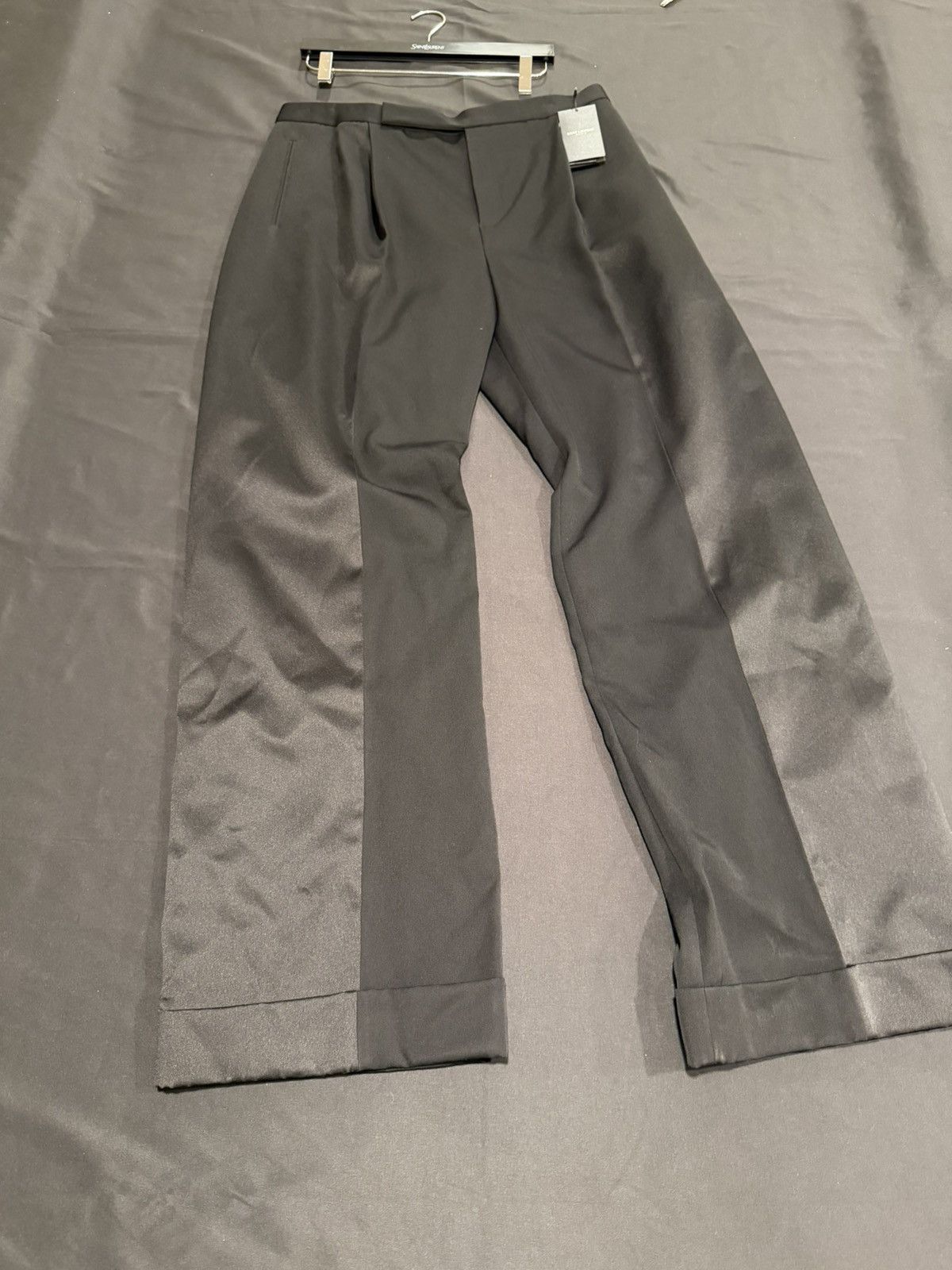 Saint Laurent Paris Saint laurent mens 2024 paneled dress pants. 52/36. $1950 Size US 36 / EU 52 - 1 Thumbnail