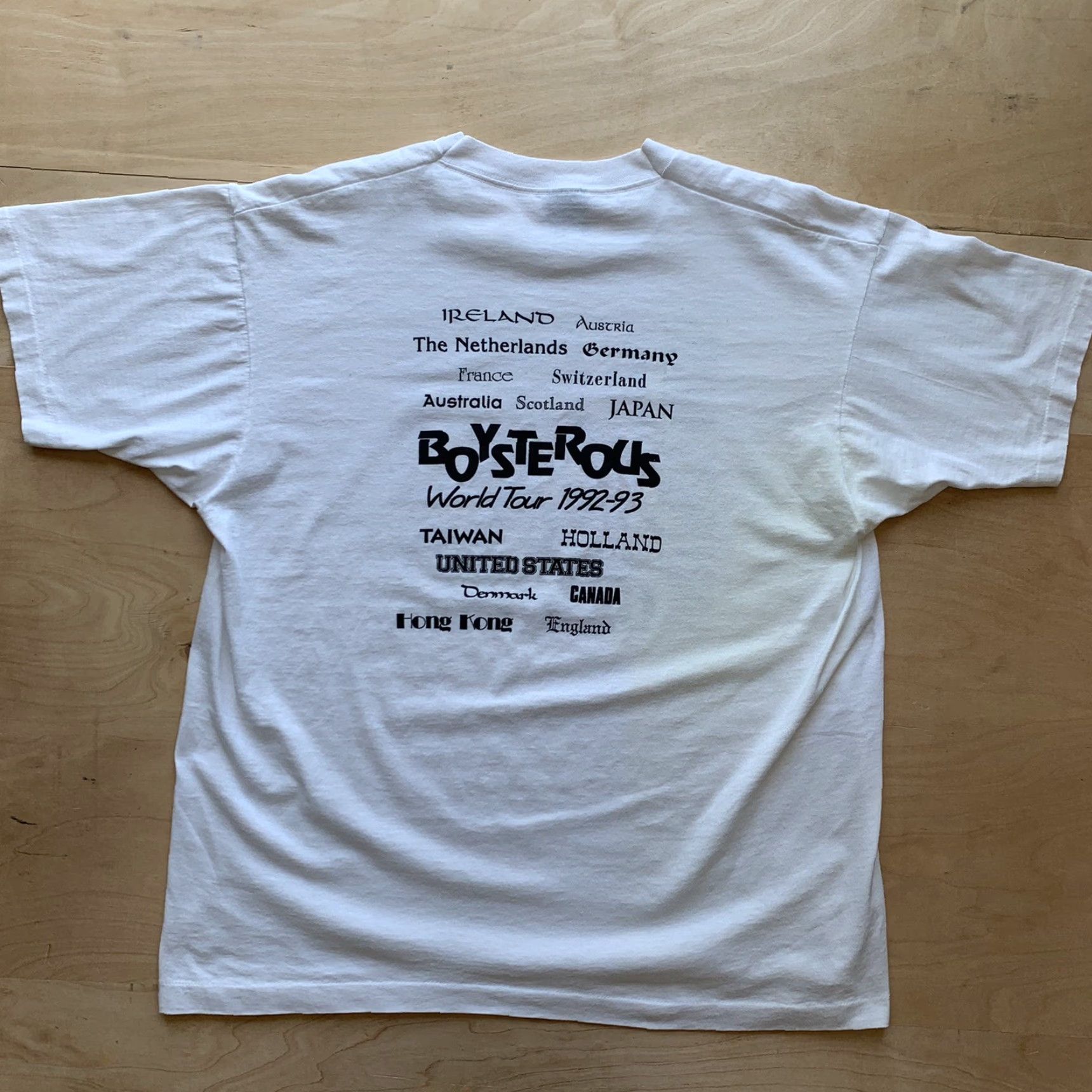 Vintage VINTAGE Screen Stars Osmonds Second Generation Shirt XL White Crew Neck Short Sleeve Music 80s Band Logo Men's T-Shirt Size US XL / EU 56 / 4 - 5 Thumbnail