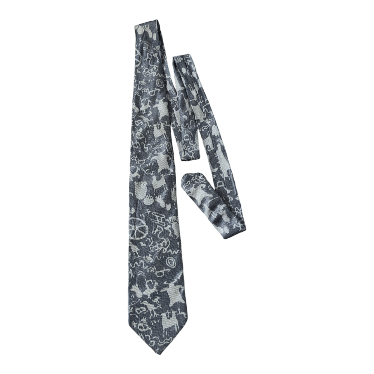 Vintage × Vivienne Westwood Vivienne Westwood animal print ties silk Size ONE SIZE - 1 Thumbnail