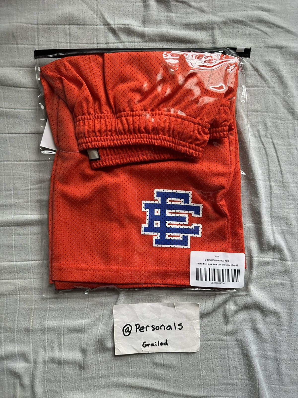 Eric Emanuel × MLB NEW Eric Emanuel Subway Shorts Mets XL Size US 36 / EU 52 - 5 Thumbnail