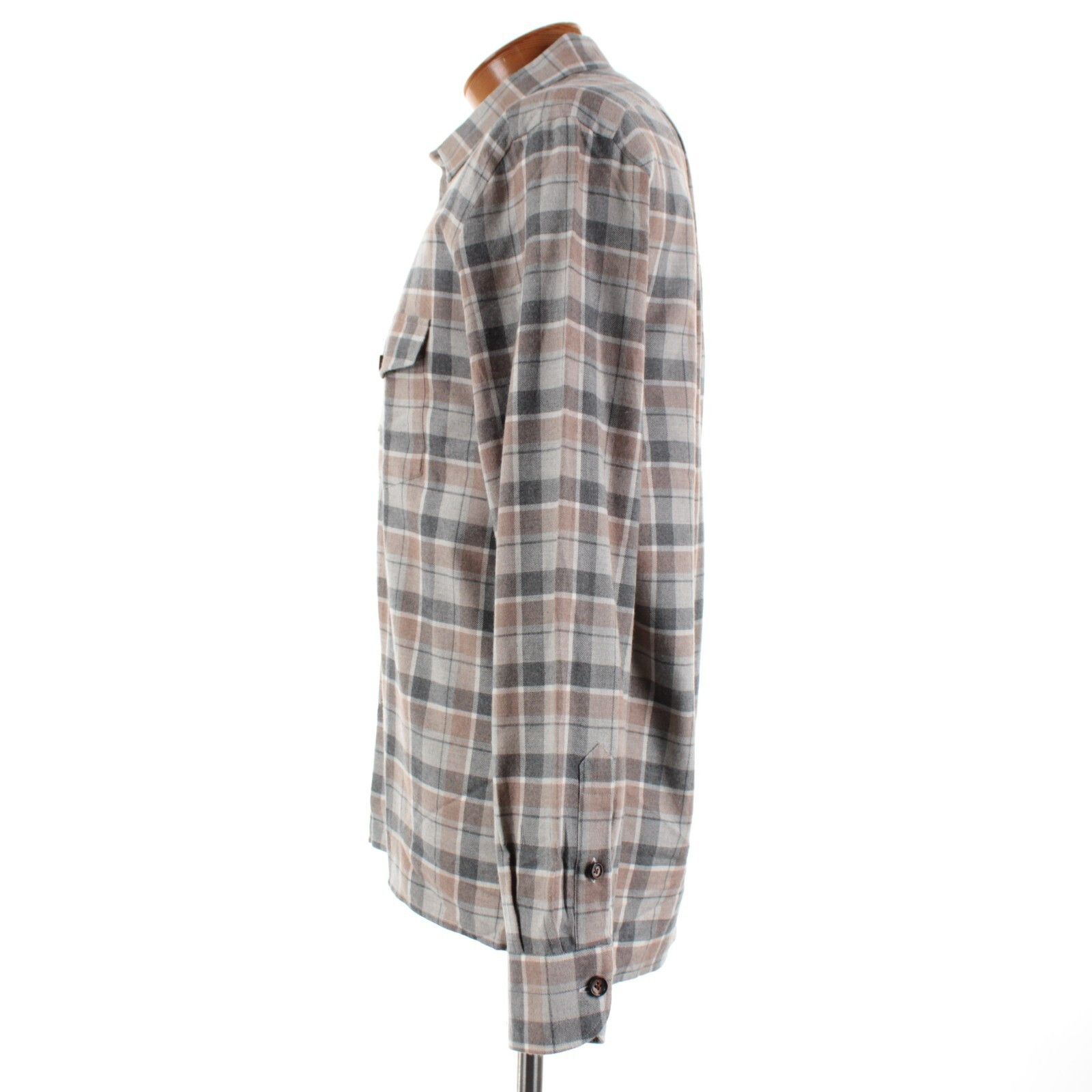 Luciano Barbera Luciano Barbera Overshirt Size L US In Gray Cotton Size US L / EU 52-54 / 3 - 4 Thumbnail