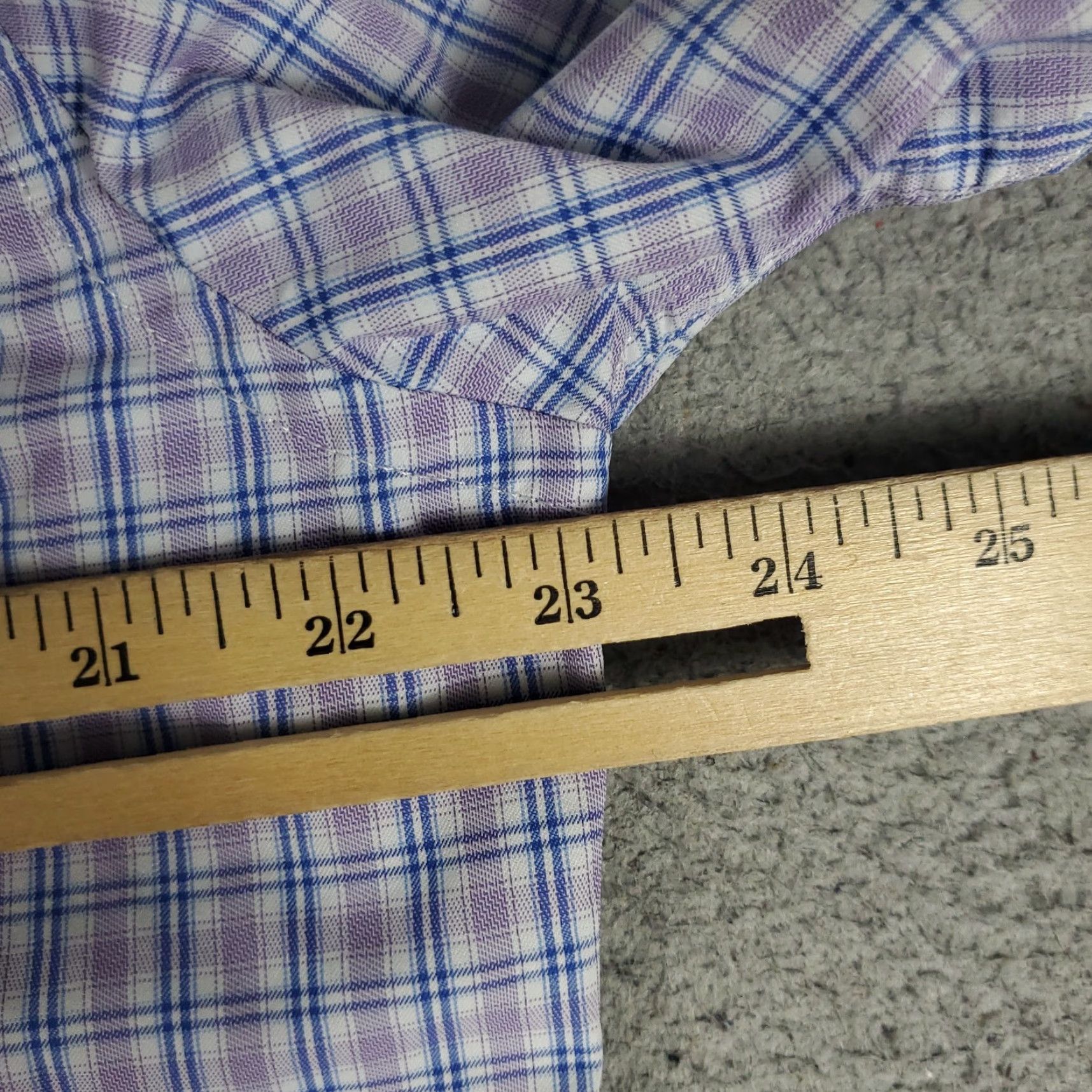 UNTUCKit UNTUCKit Shirt Mens XL Blue Plaid Nylon Button-Up Long Sleeve Fashion, Classic, Colorful, Modern, Preppy Mens Size US XL / EU 56 / 4 - 5 Thumbnail