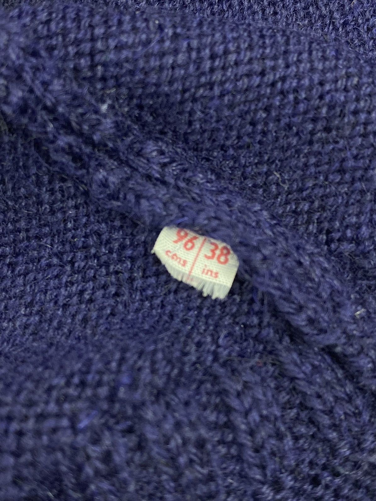 Vintage 70s 80s Vintage Wool Guernsey Channel Fisherman Sweater Size US S / EU 44-46 / 1 - 8 Thumbnail