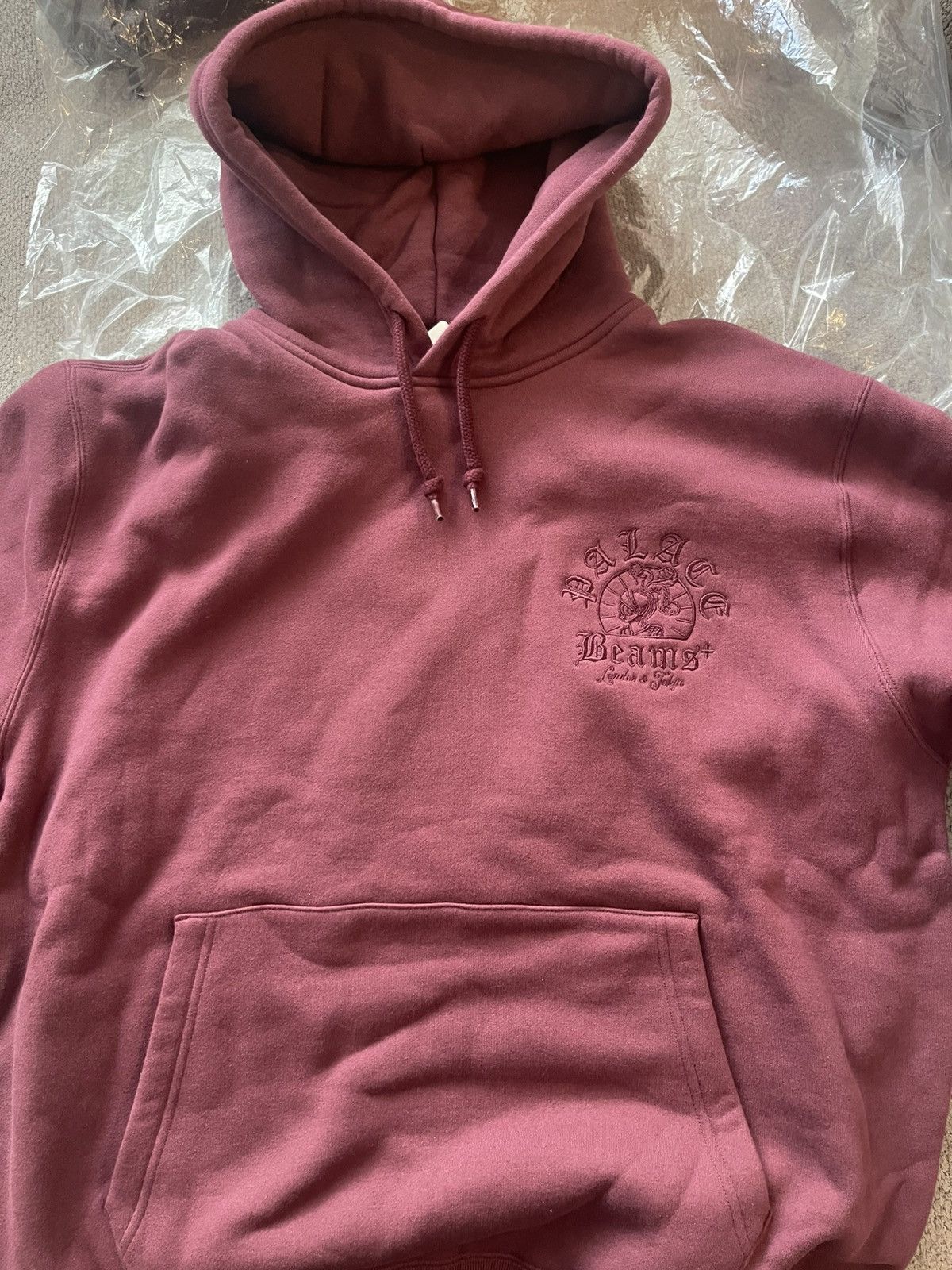 Beams Plus × Palace Palace x Beams Plus Hoodie in Windsor Wine Size US XL / EU 56 / 4 - 3 Thumbnail