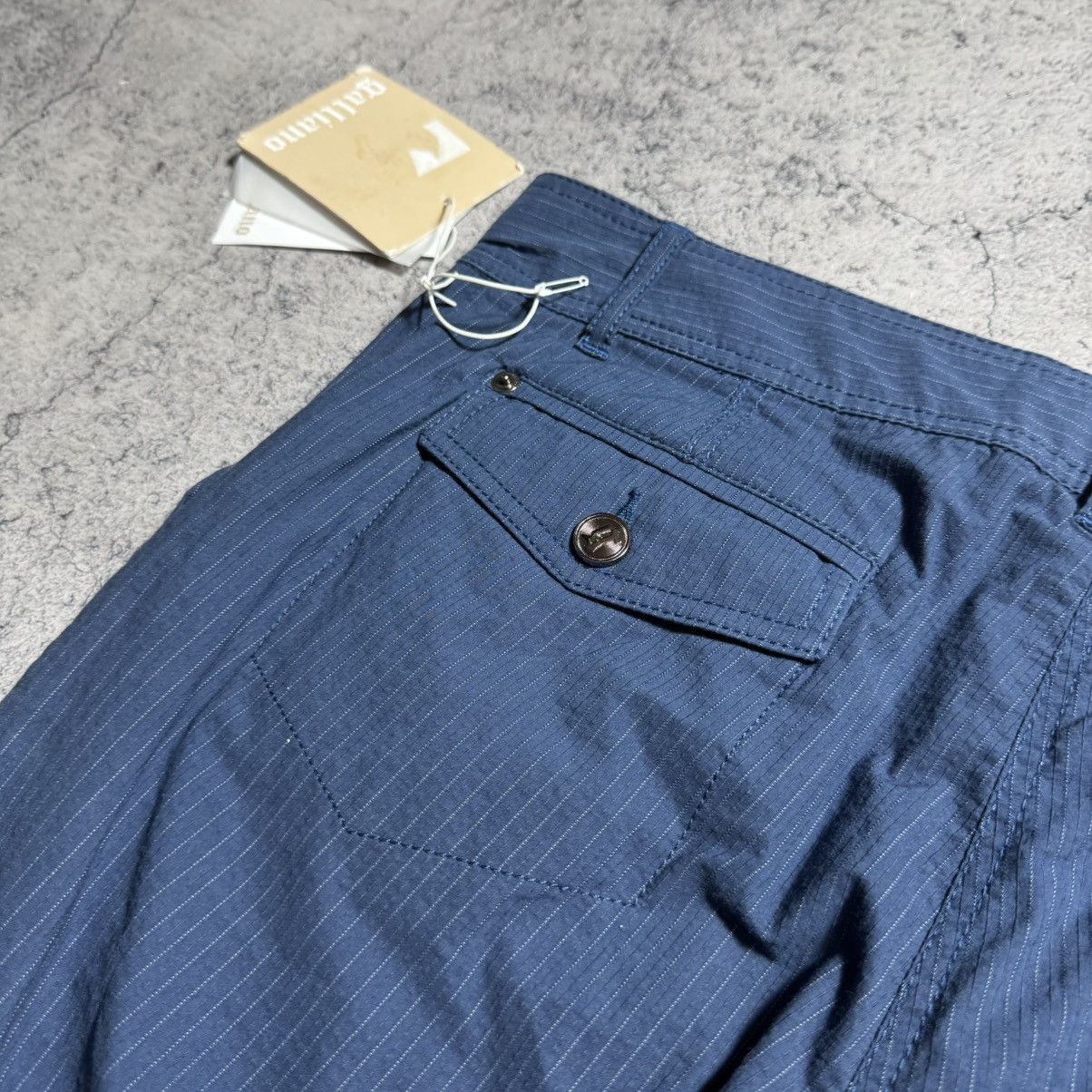 John Galliano NEW Galliano 00s Rare Cargo Pants Size 26" / US 2 / IT 38 - 8 Thumbnail