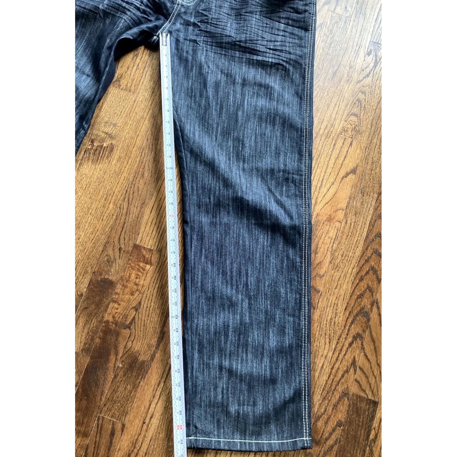 Southpole VINTAGE Southpole Jeans Men 40x34 90s Hip Hop Skater Deadstock 5-Pocket Denim Blue Straight 4180 Size US 40 / EU 56 - 5 Thumbnail
