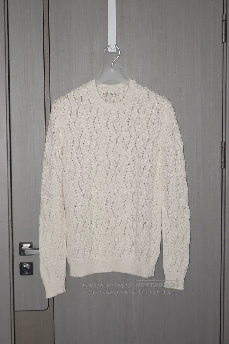 Saint Laurent Paris Women's Cutout Knit Sweater