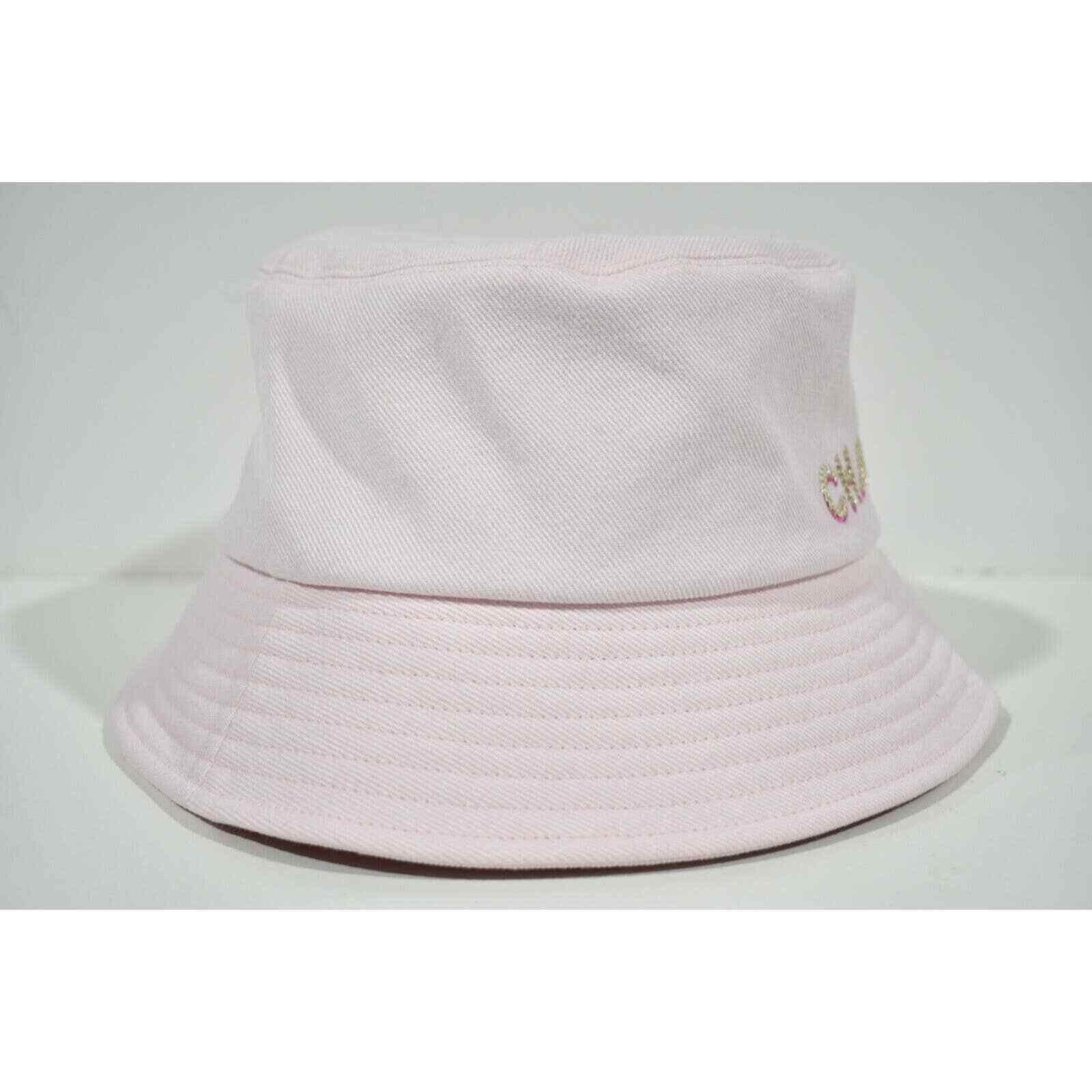 Chanel Chanel Denim Crystal Sequin Sun Cloche Bucket Hat Medium M Size ONE SIZE - 4 Thumbnail