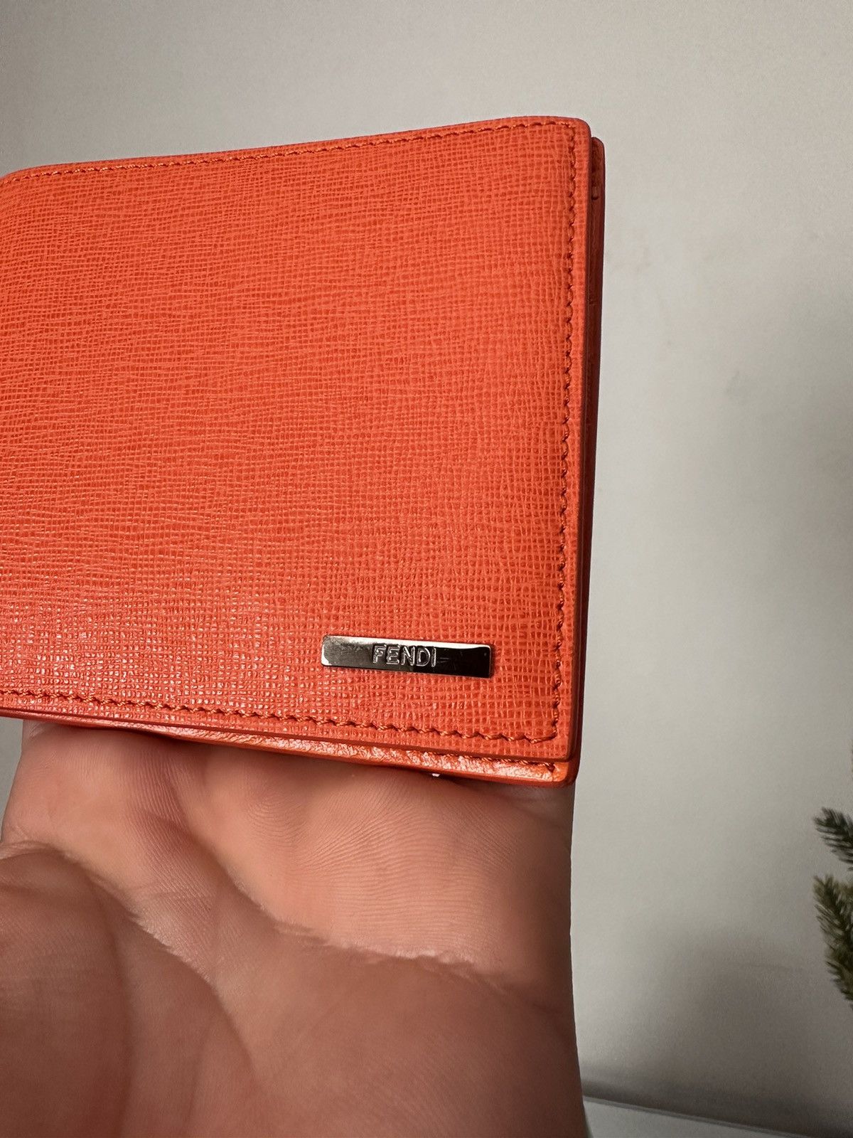 Fendi Orange Wallet Size ONE SIZE - 2 Thumbnail
