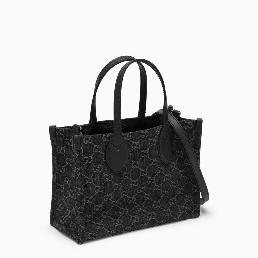 Gucci o1d2blof0824 Size: OS / Medium Ophidia Shopping Bag in Black Size ONE SIZE - 2 Thumbnail