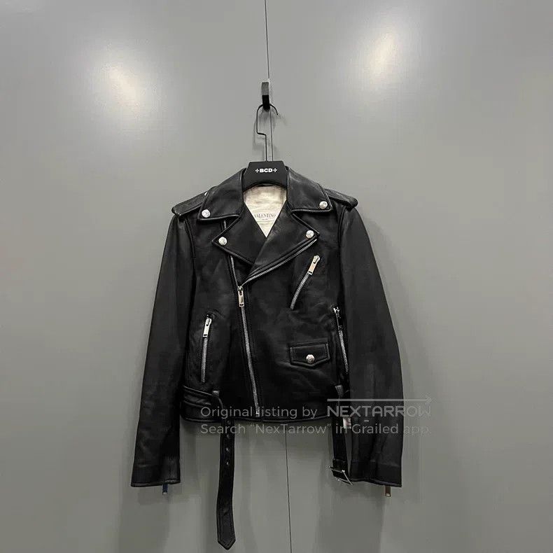 Valentino Valentino Multi-zip willow stud biker jacket Size S / US 4 / IT 40 - 1 Thumbnail
