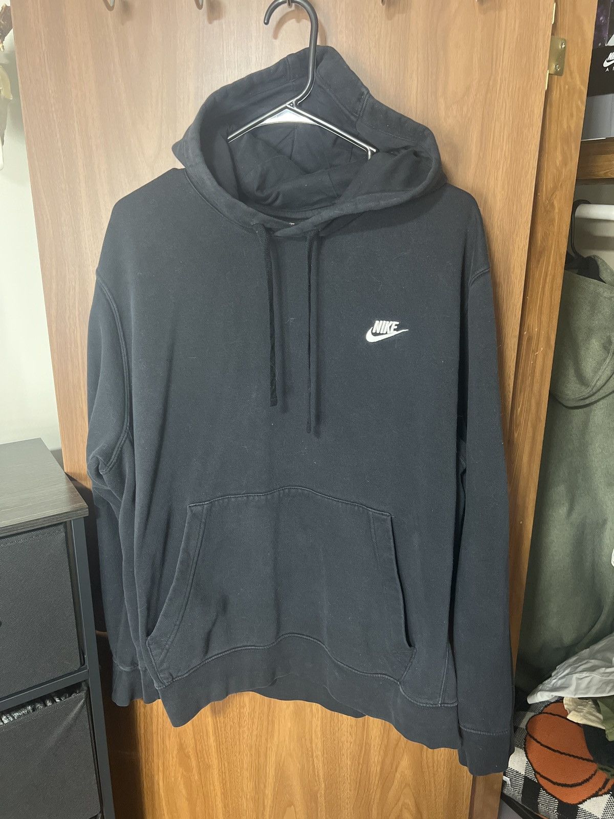 Nike Black Nike Hoodie Size US XL / EU 56 / 4 - 1 Thumbnail