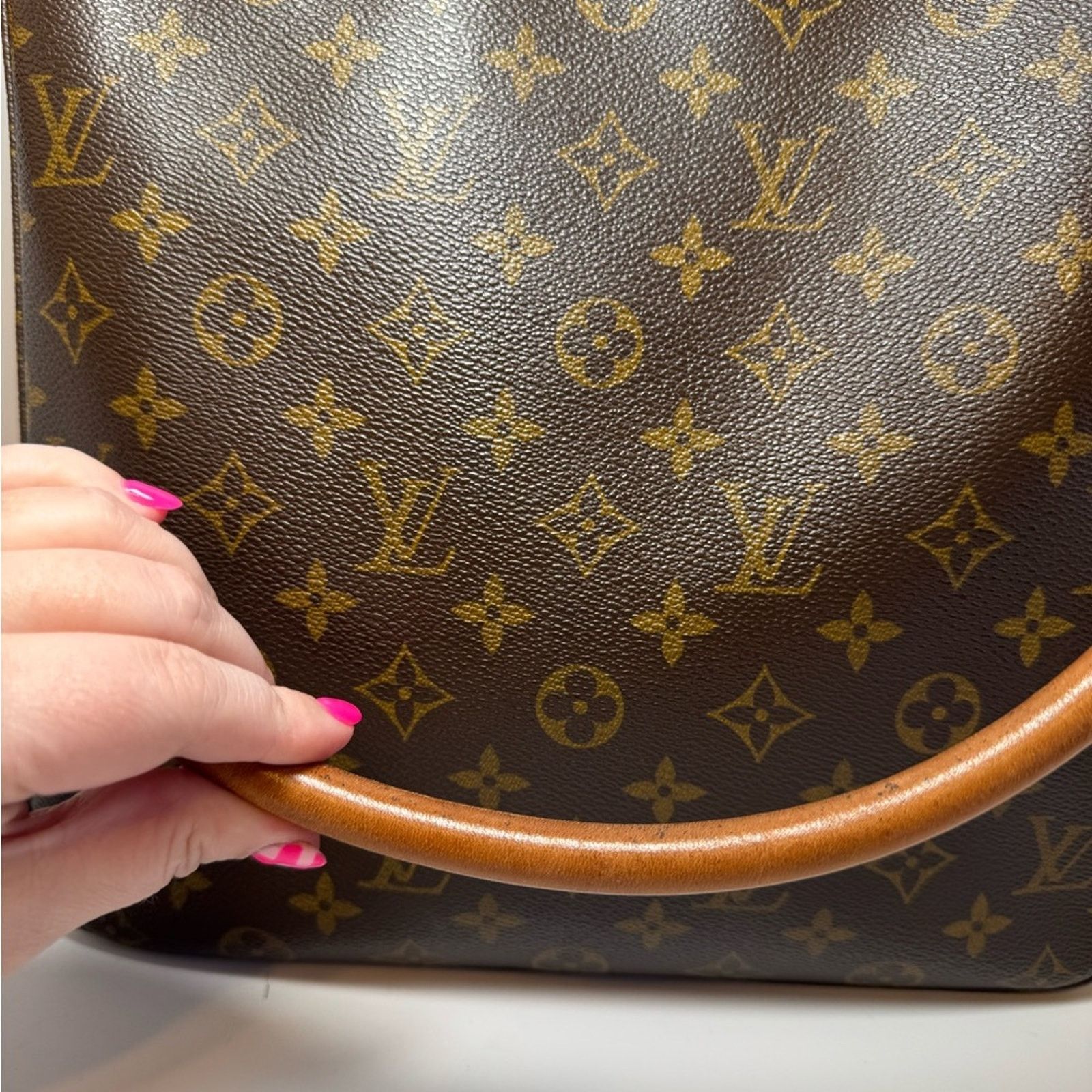 Louis Vuitton Louis Vuitton Looping GM Monogram Shoulder Bag Vintage Size ONE SIZE - 15 Thumbnail