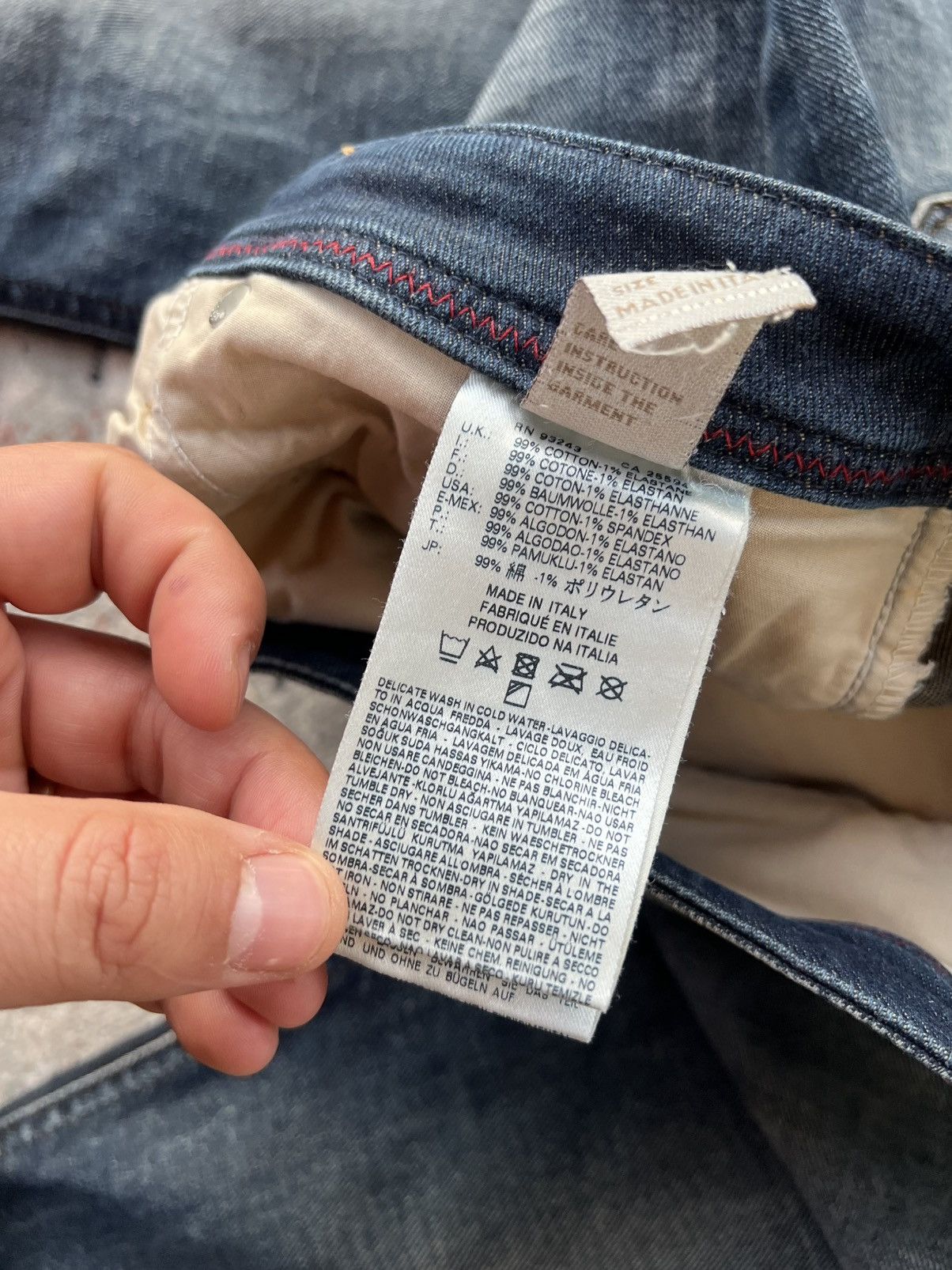 Diesel Diesel Lowky Stretch Jeans Size 28" / US 6 / IT 42 - 8 Thumbnail