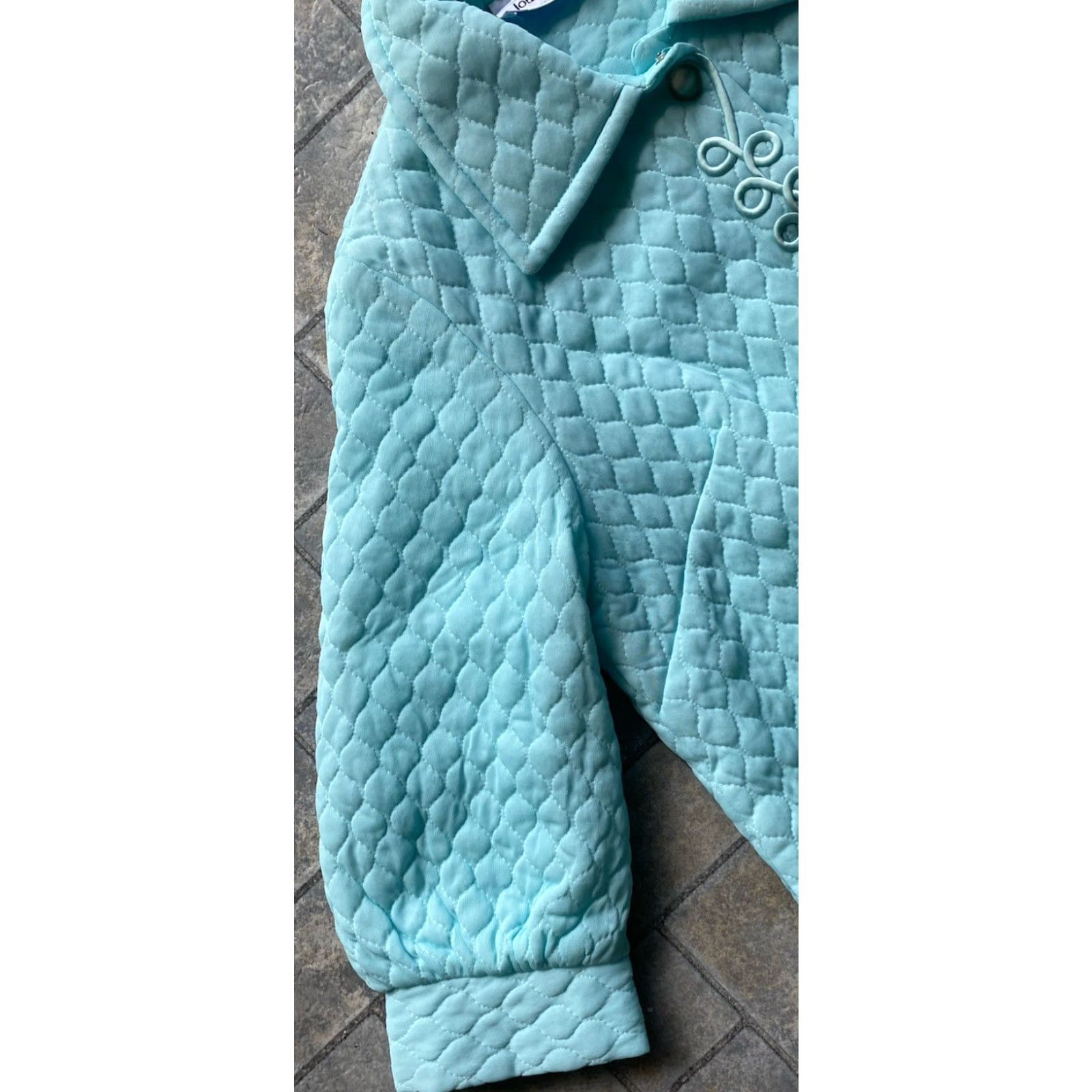 Vintage VINTAGE JC Penney Robe House Coat Blue Women’s 70s 80s Kodel Polyester NWT Size ONE SIZE - 6 Thumbnail