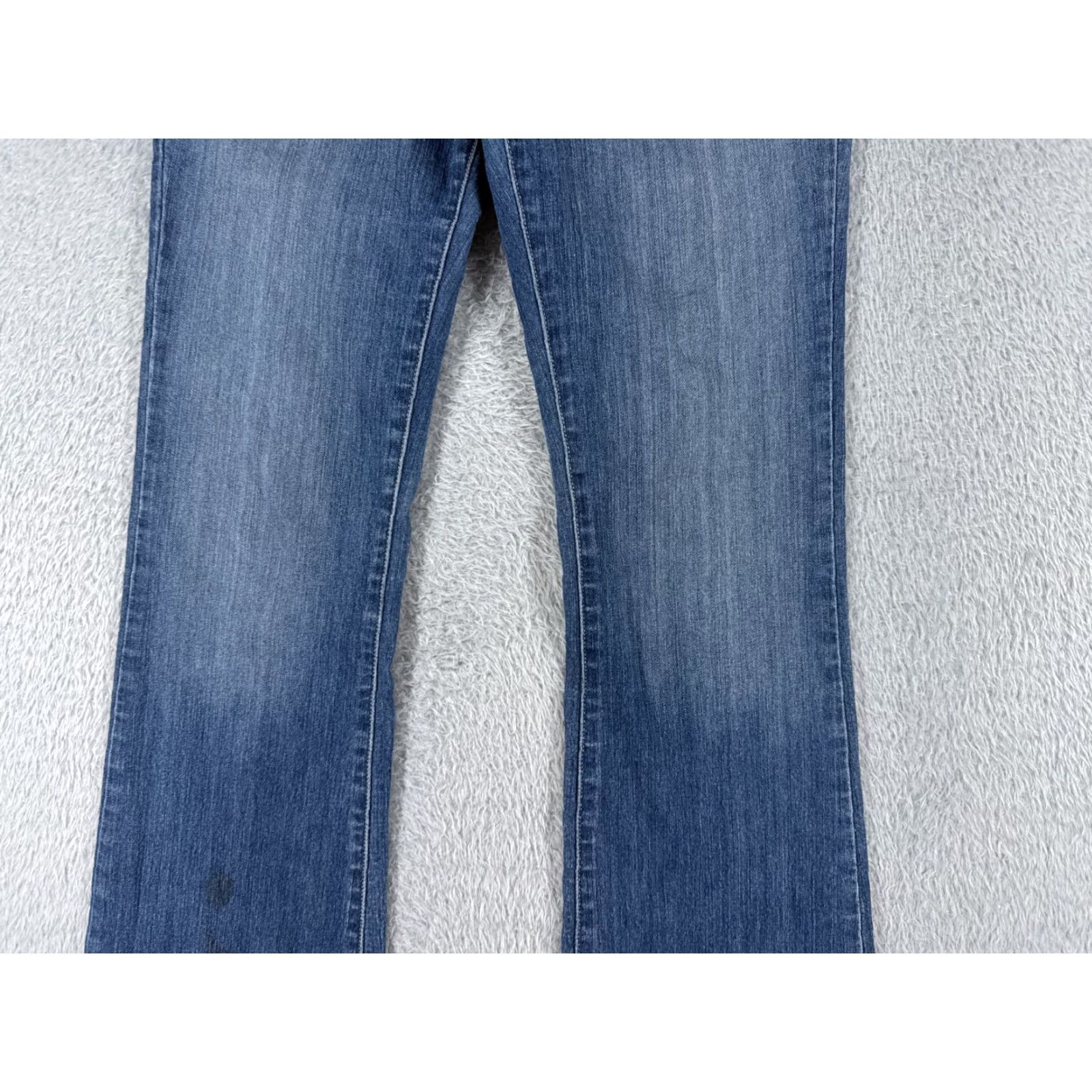 Rsq RSQ Jeans Women's Blue Denim 30x32 Regular Bootcut Slim Stretch Pockets 5-Pocket Designer American Modern Classic Filets N/A 13 Size 34" / US 12 / IT 48 - 3 Thumbnail