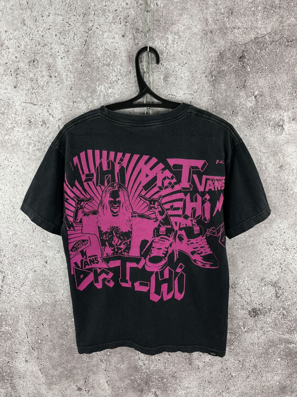 Vans × Vintage Vintage 90’s Vans Skate Tee Big Logo Dr. T.-Hi Y2K Size M Size US M / EU 48-50 / 2 - 7 Thumbnail