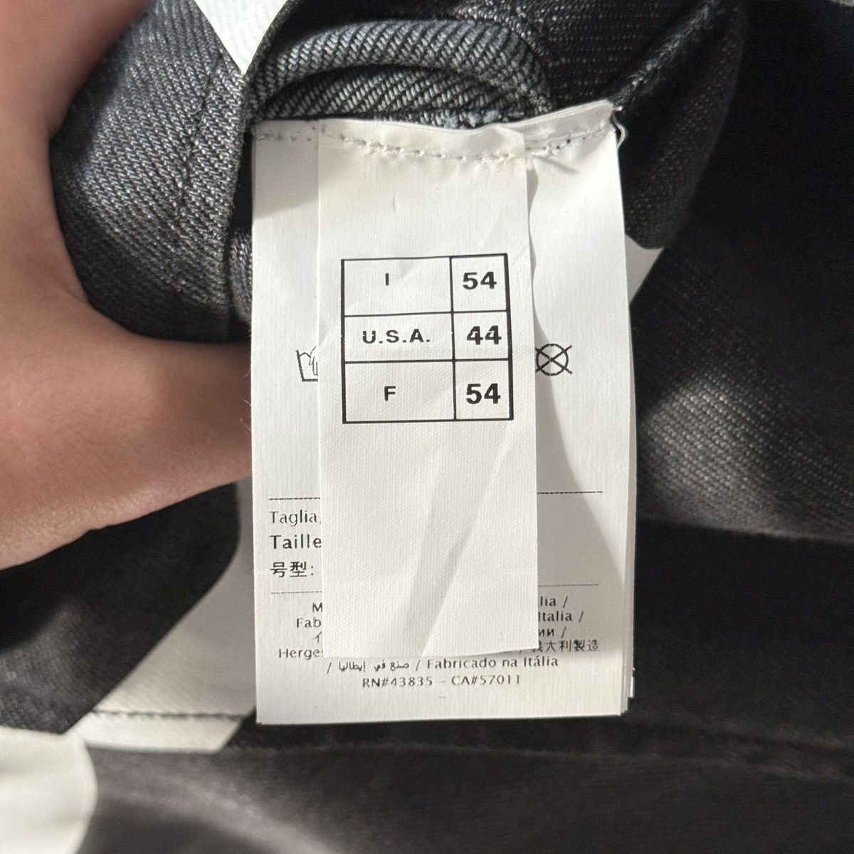 Valentino Valentino - Logo-Print Denim Overshirt - Black Valentino Size US L / EU 52-54 / 3 - 8 Thumbnail