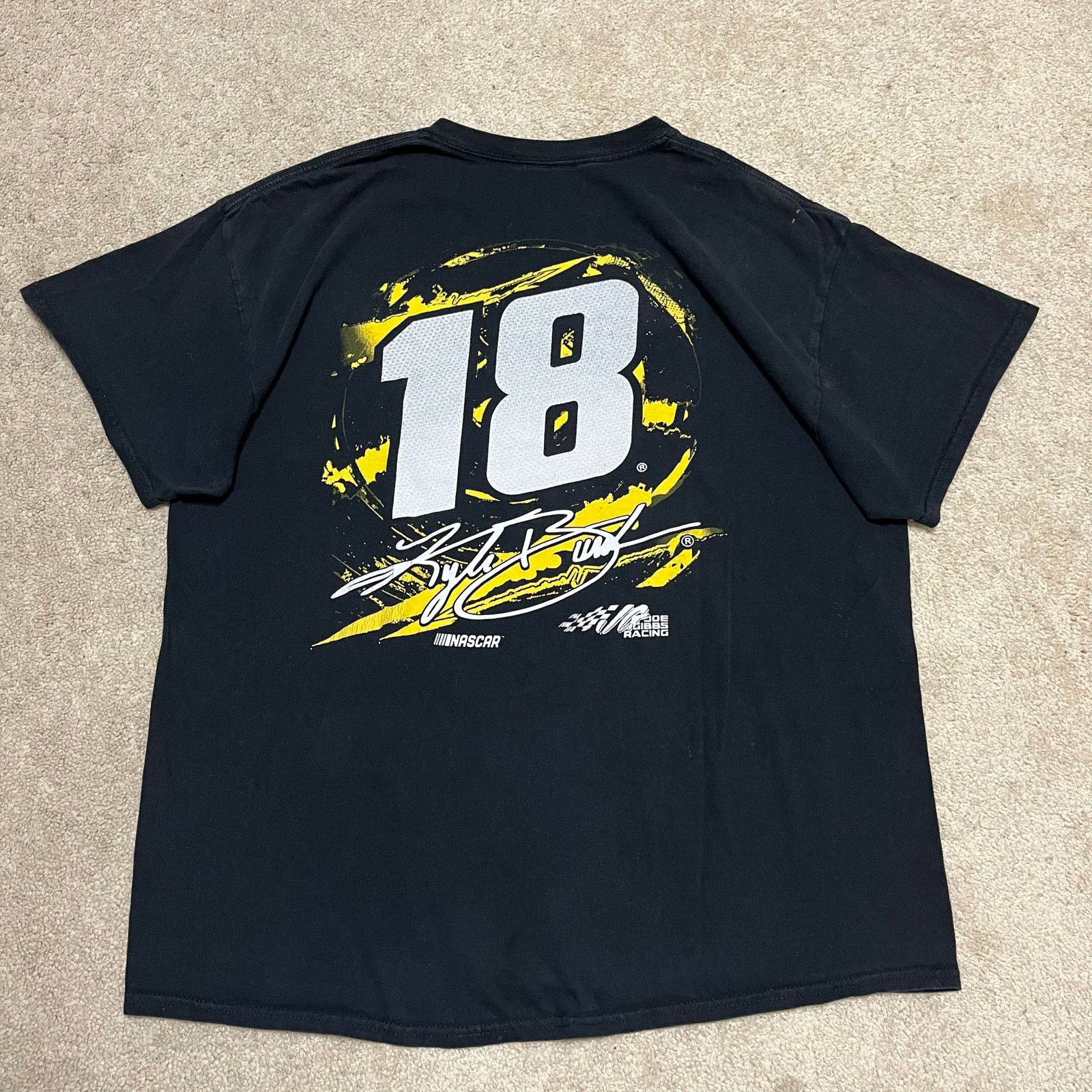 Other Kyle Busch #18 M&M’s Racing Nascar Double Sided Tee XL Size US XL / EU 56 / 4 - 2 Thumbnail