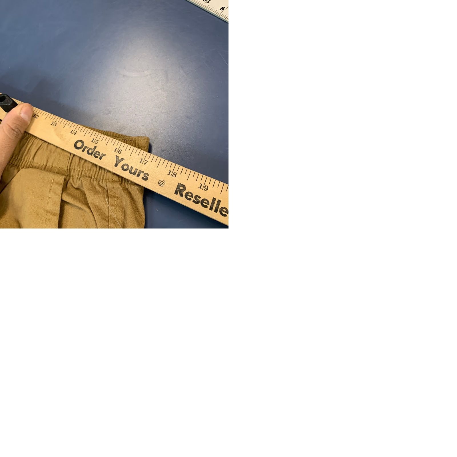 Vintage Aéropostale Joggers Pants Mens M 34x28 Stretch Elastic Waist Tan Brown Casual Slim Front Pocket Slit 34x28 Jogger Size US 31 - 10 Thumbnail