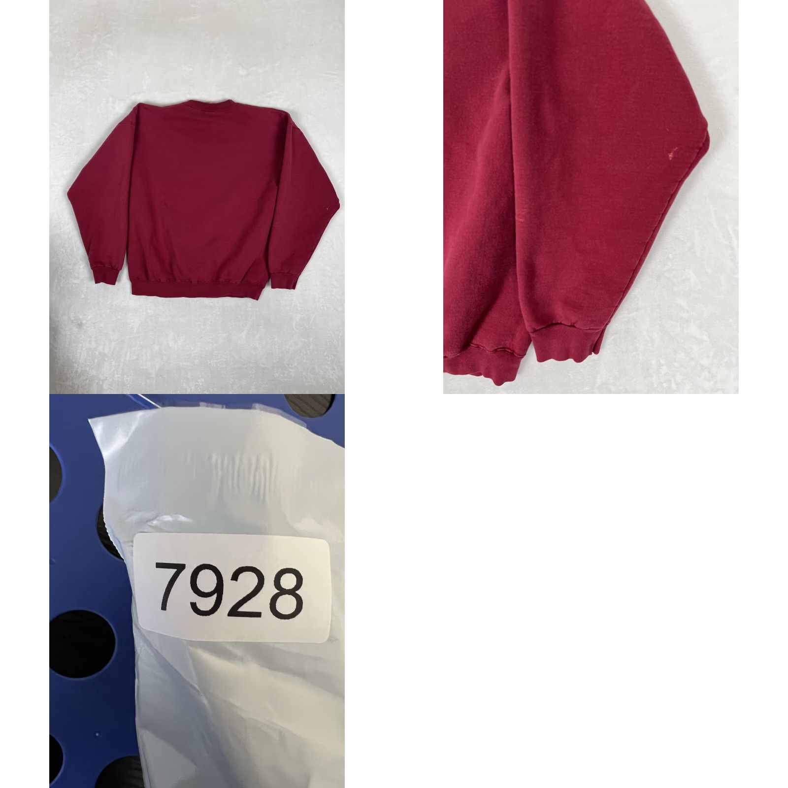 Vintage VINTAGE Curves for Women Sweatshirt Crewneck L Maroon Women's Pullover Sweatshirt Embroidered Logo Fitness 90s Men? Girls? Wait. Size L / US 10 / IT 46 - 8 Thumbnail