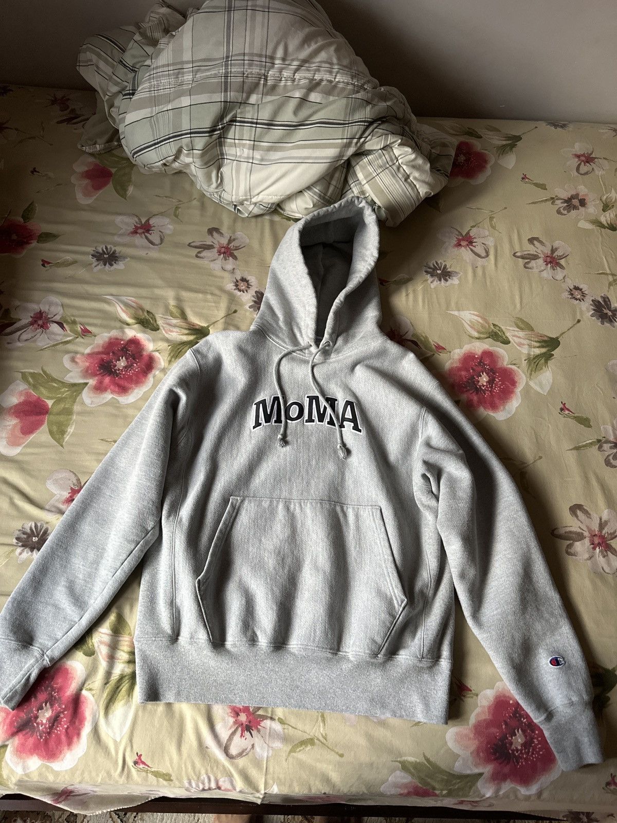 Champion champion moma edition hoodie | Grailed