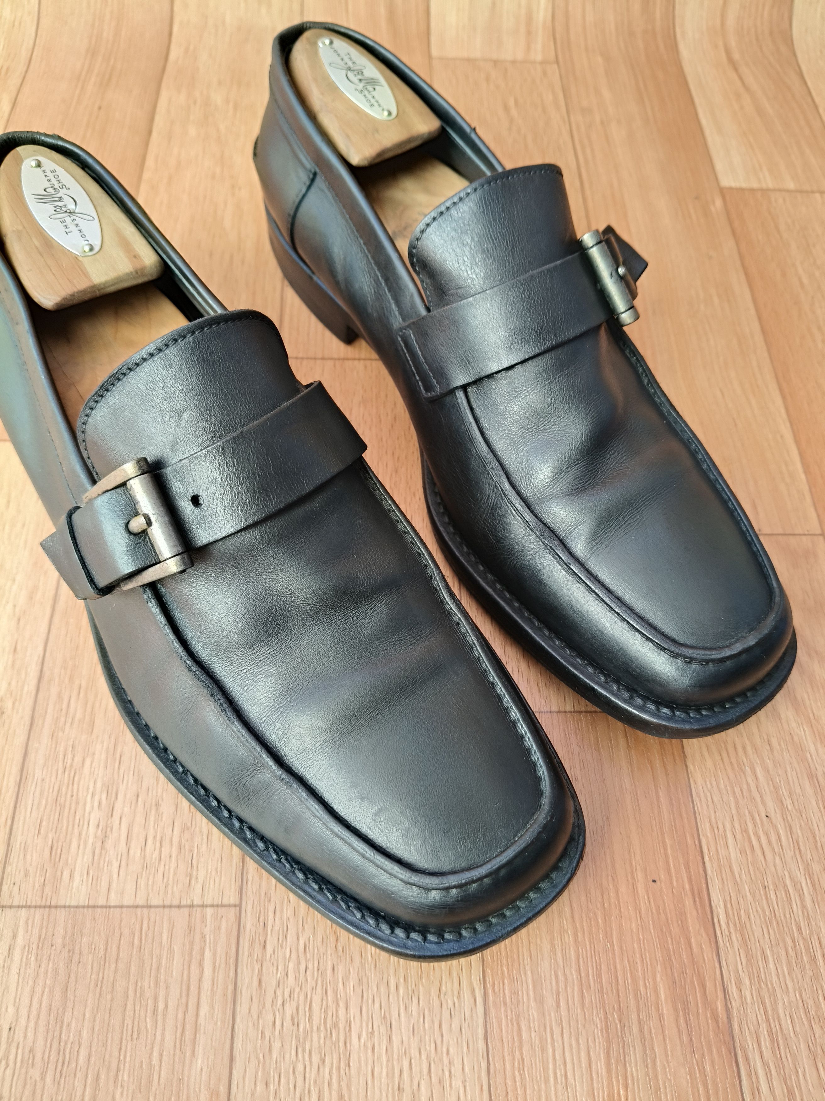Prada Prada buckle strap derby Size US 8 / EU 41 - 11 Thumbnail
