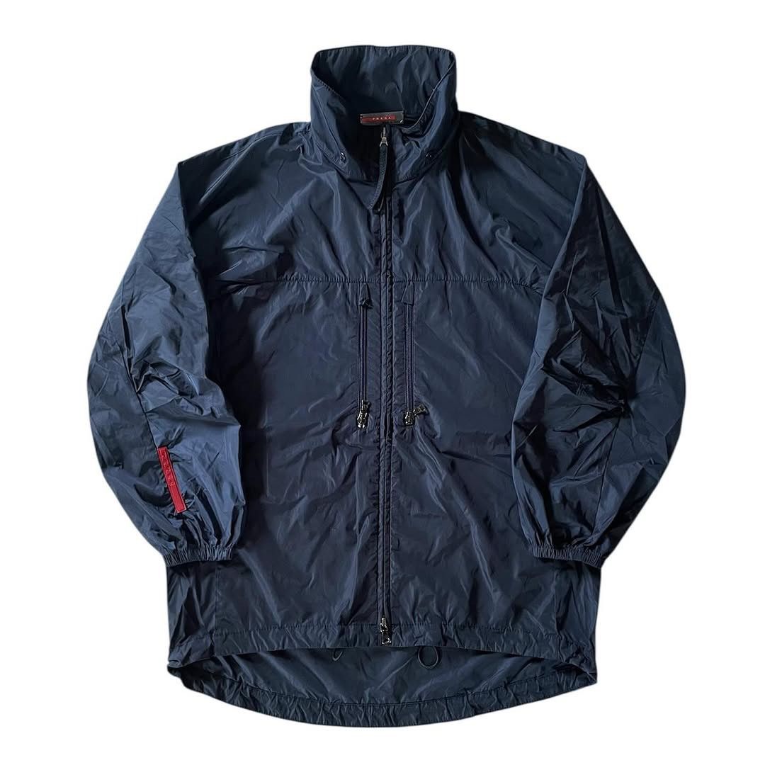 Prada 🛒SENDOFFER🛒00’s Prada Sport Hidden Hooded Nylon Jacket Size US M / EU 48-50 / 2 - 8 Thumbnail