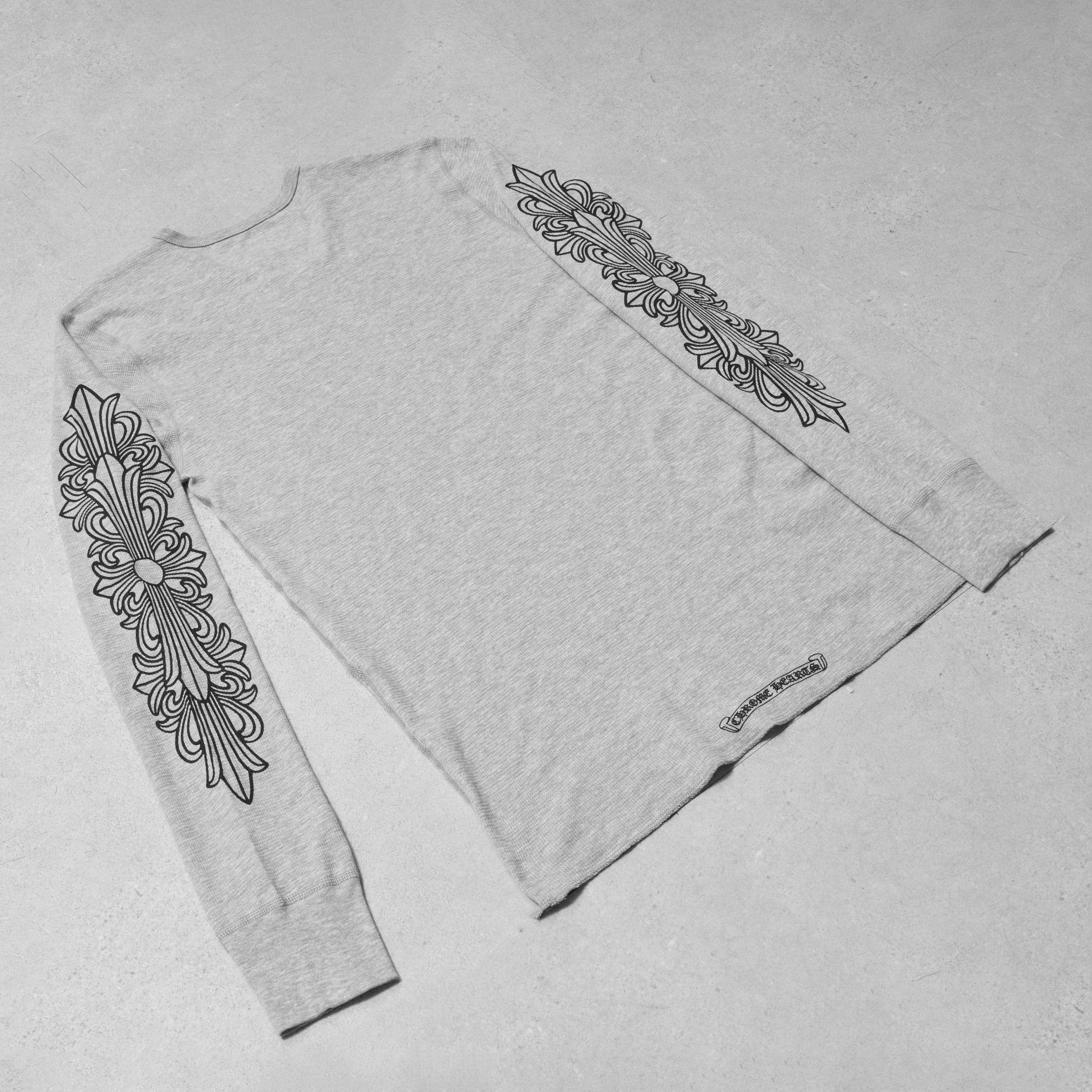 Chrome Hearts CHROME HEARTS Horseshoe Thermal Long T Shirt Size L / US 10 / IT 46 - 3 Thumbnail