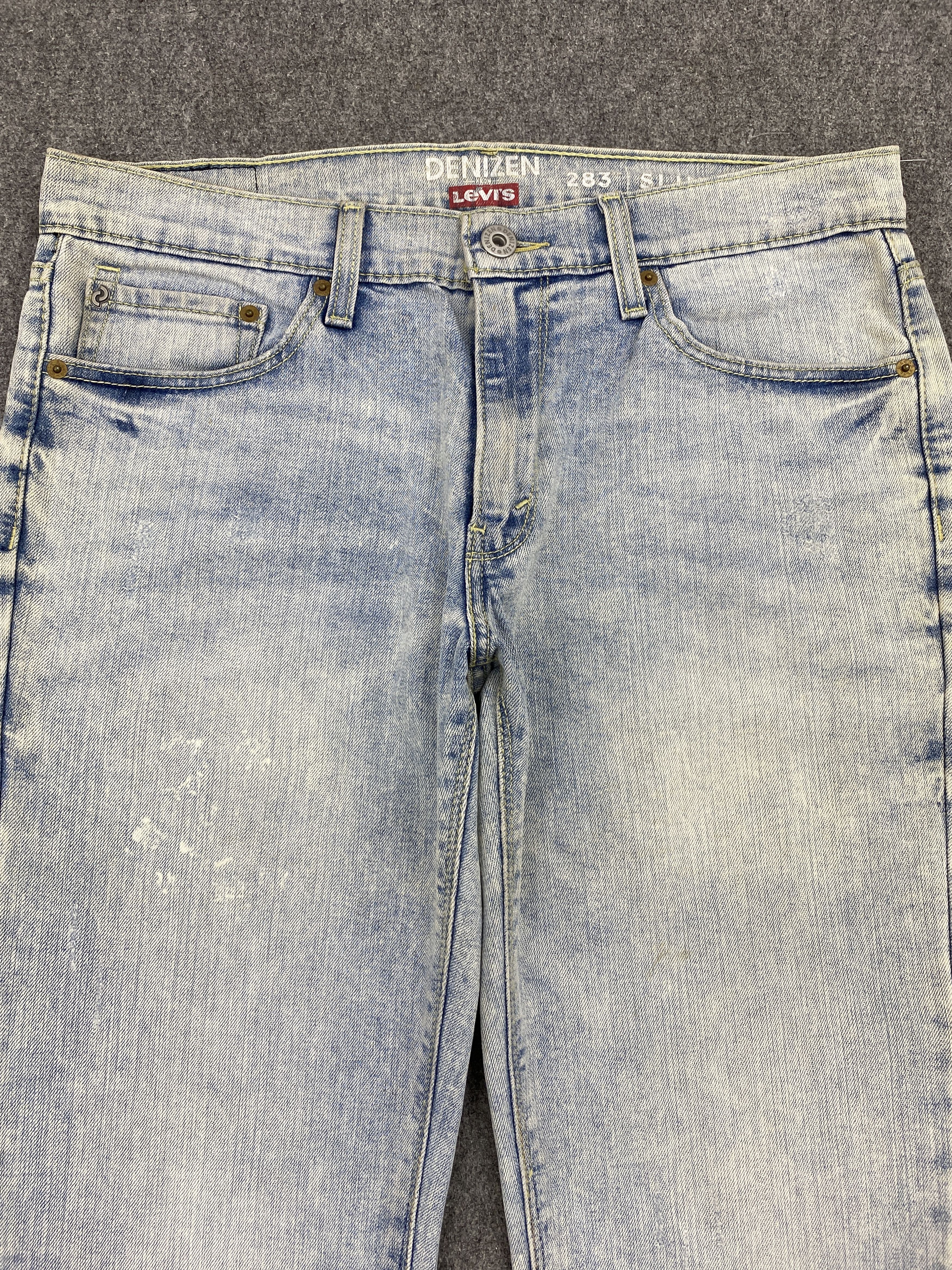 Levi's Vintage Levis 521 Denizen Light Wash Jeans S0030 Size US 34 / EU 50 - 2 Thumbnail