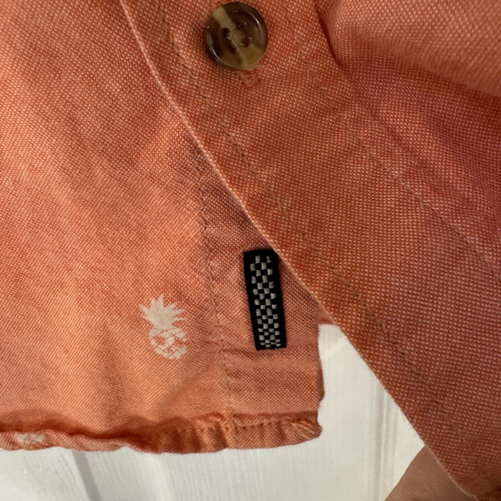 Vans Vans Pineapple Skulls Medium Orange Short Sleeve Shirt Size US M / EU 48-50 / 2 - 6 Thumbnail