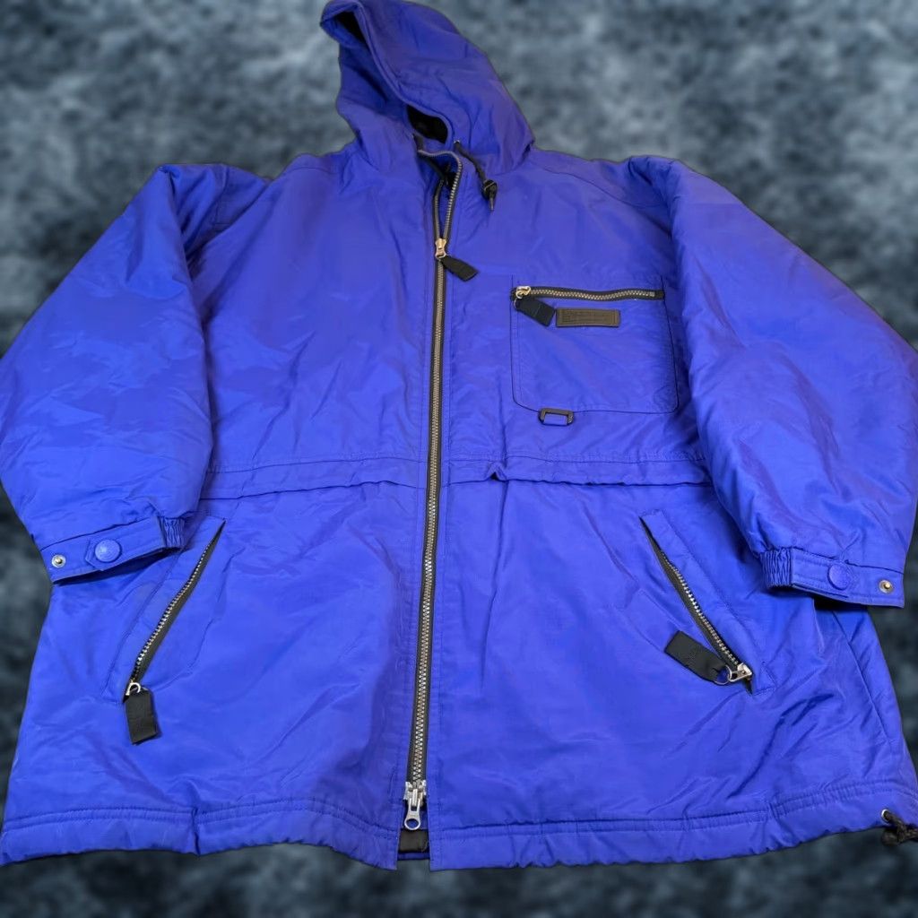 Eddie Bauer VINTAGE Eddie Bauer EBTEK Blue Thinsulate Hooded Winter Parka Jacket Mens XL Size US XL / EU 56 / 4 - 1 Thumbnail