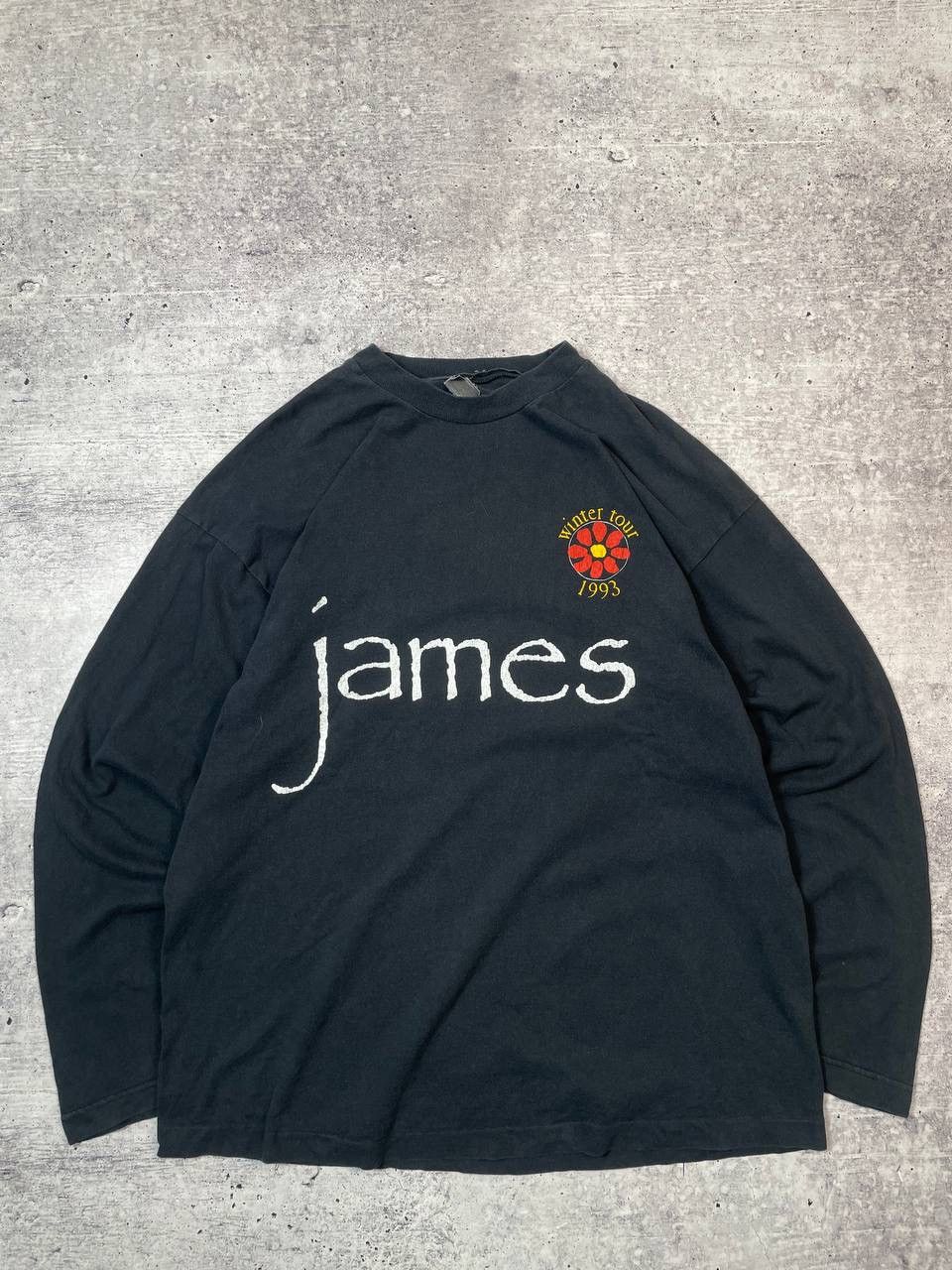 Band Tees Vintage 1993 James Laid Tour Long Sleeve Band T-Shirt Y2K Size US XL / EU 56 / 4 - 1 Thumbnail
