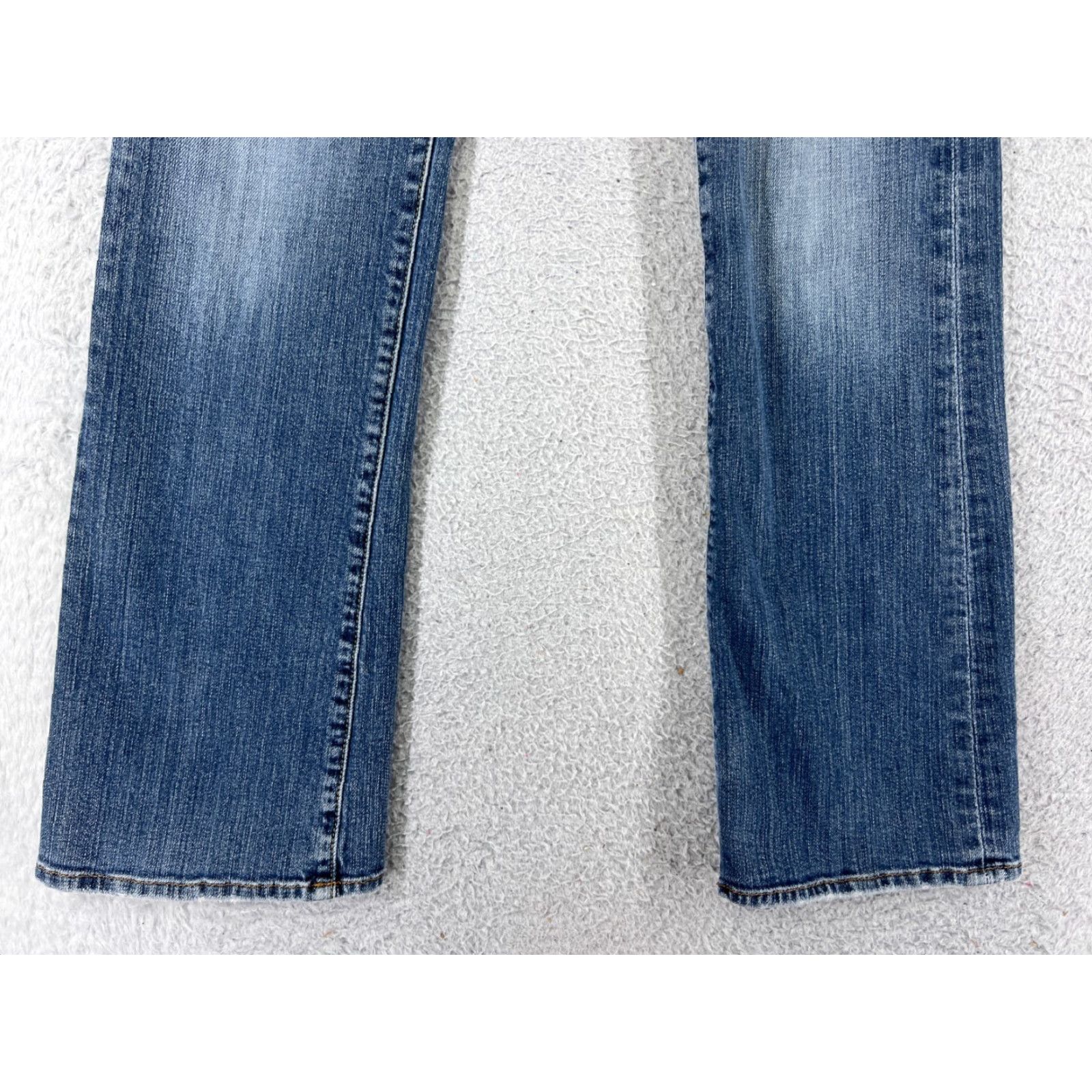 Lucky Brand VINTAGE Lucky Brand Jeans Women 4 Blue Denim Boot Cut Sundown Cotton Blend Size 27" / US 4 / IT 40 - 5 Thumbnail