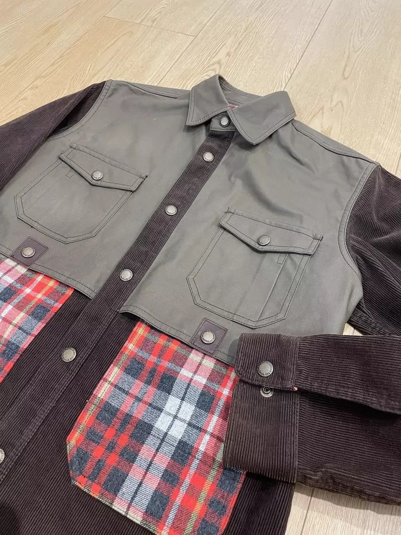 Junya Watanabe Junya watanabe Plaid stitched corduroy jacket Size US M / EU 48-50 / 2 - 2 Thumbnail
