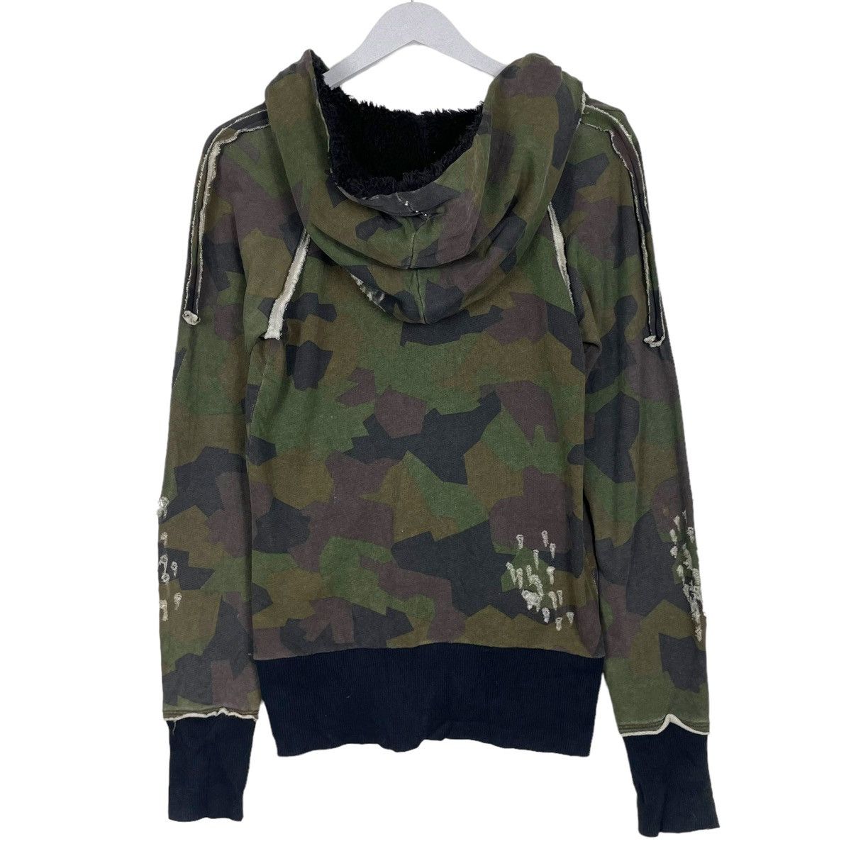 Hysteric Glamour × Japanese Brand 💥 BONDAGE MET JEANS JAPAN CAMOU HOODIE SWEATER Size S / US 4 / IT 40 - 10 Thumbnail